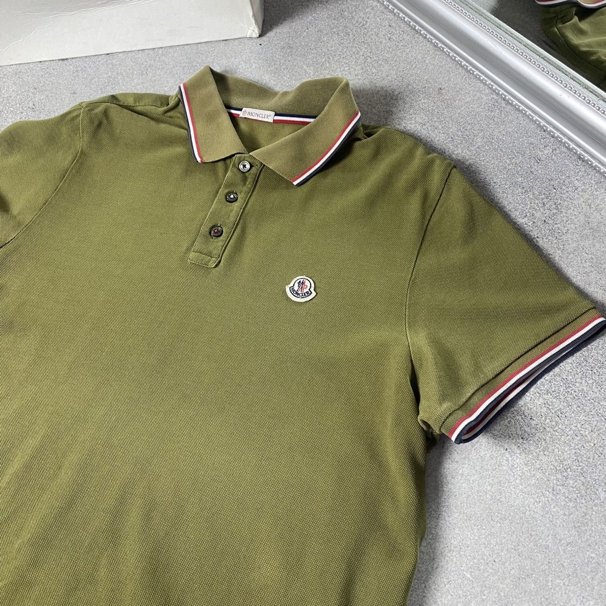 Moncler Moncler Polo T-Shirt Mens Size XL Size US XL / EU 56 / 4 - 2 Thumbnail