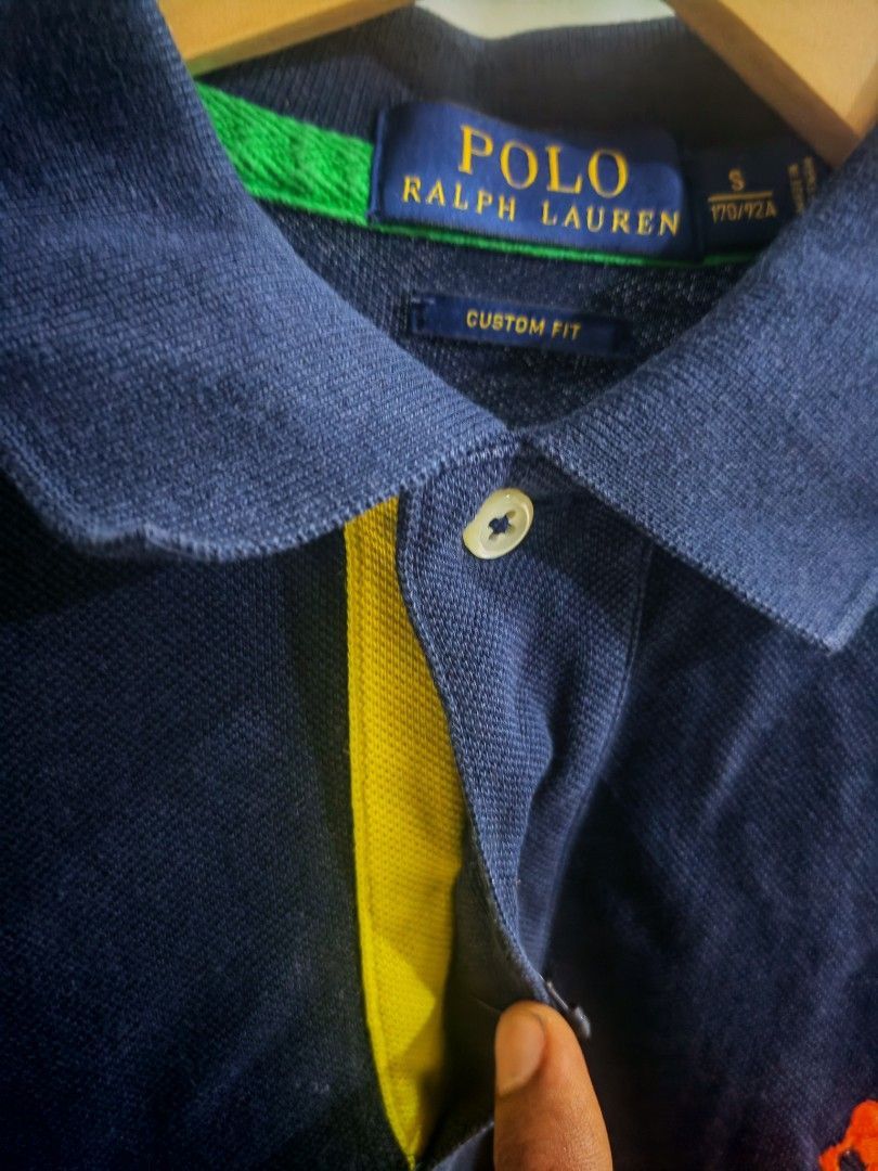 Polo Ralph Lauren Polo Ralph Lauren Custom Fit Polo Navy Size S Size US S / EU 44-46 / 1 - 3 Thumbnail