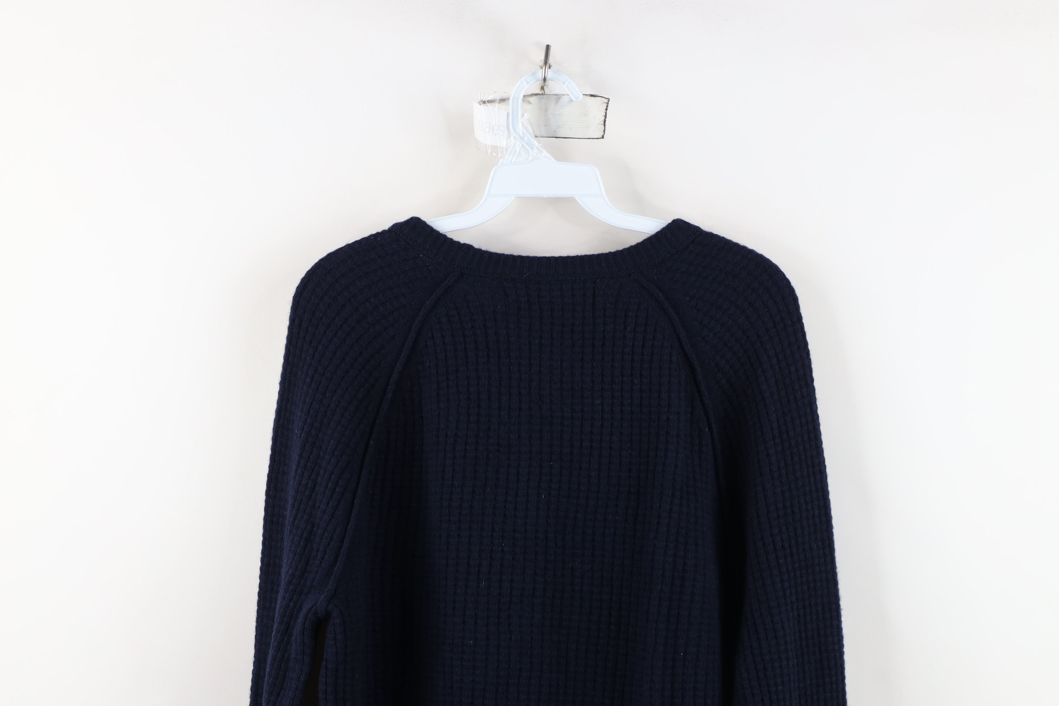 Banana Republic Banana Republic Filpucci Wool Thermal Knit Sweater Blue Size US M / EU 48-50 / 2 - 10 Thumbnail