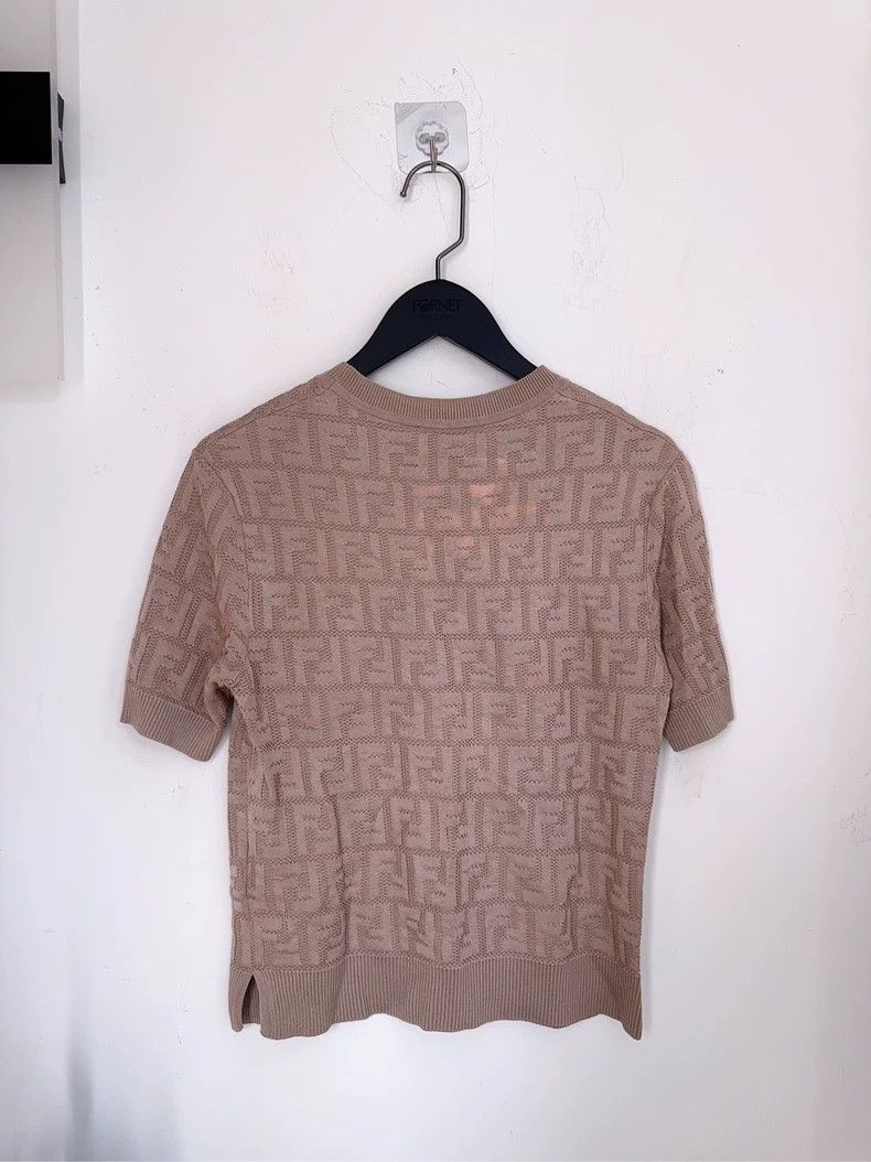 Fendi Fendi size 38 Full logo knitting Size US XXS / EU 40 - 2 Thumbnail