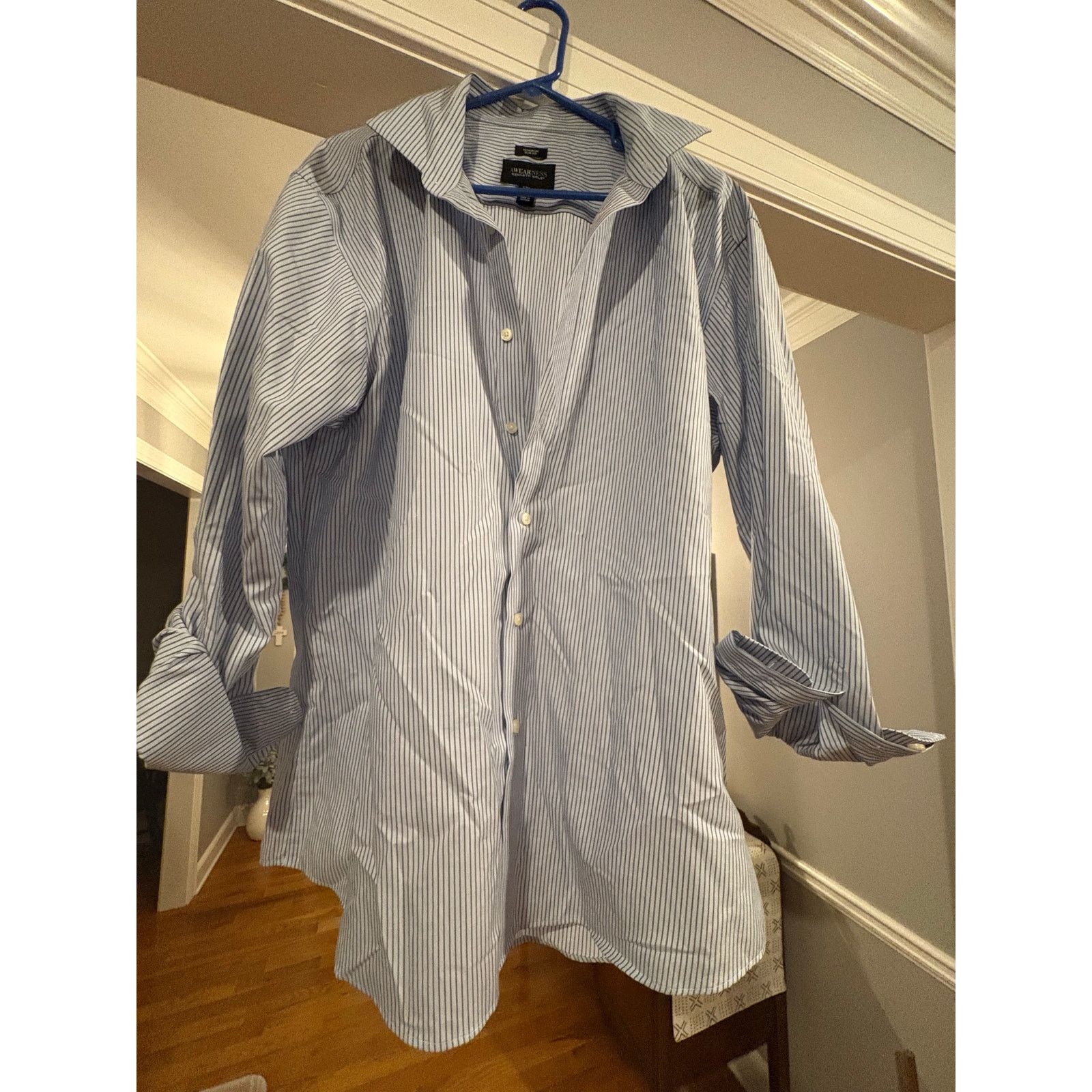 Kenneth Cole Kenneth Cole Men’s Shirt 17.5” Neck 34-35 Sleeve Size US XL / EU 56 / 4 - 3 Thumbnail
