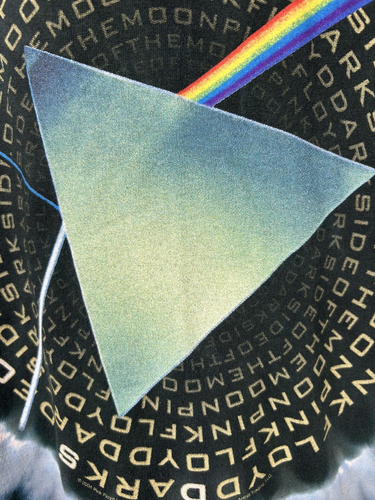 Band Tees × Liquid Blue × Vintage Vintage Pink Floyd Dark Side of The Moon Tie Dye T shirt Size US M / EU 48-50 / 2 - 6 Thumbnail