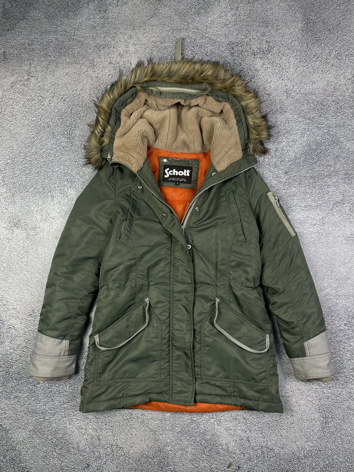 If Six Was Nine × Jaded London × Schott Schott N2-B Fur
