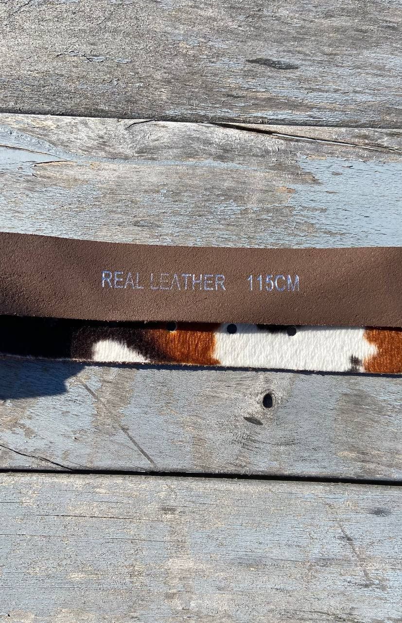 Other 🟤Crazy Rare and Beautiful Cow prints belt🟤 Size ONE SIZE - 5 Thumbnail