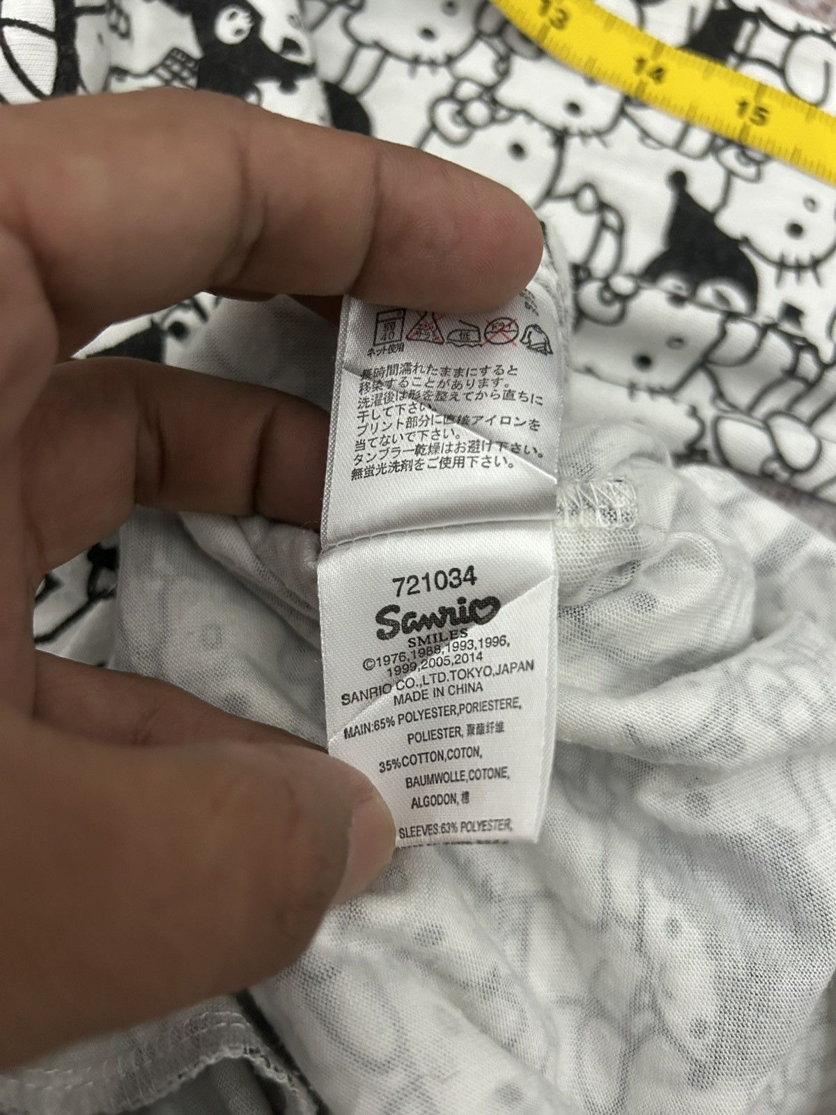 If Six Was Nine Hello Kitty Full Print zip Hoodie Size US S / EU 44-46 / 1 - 10 Thumbnail