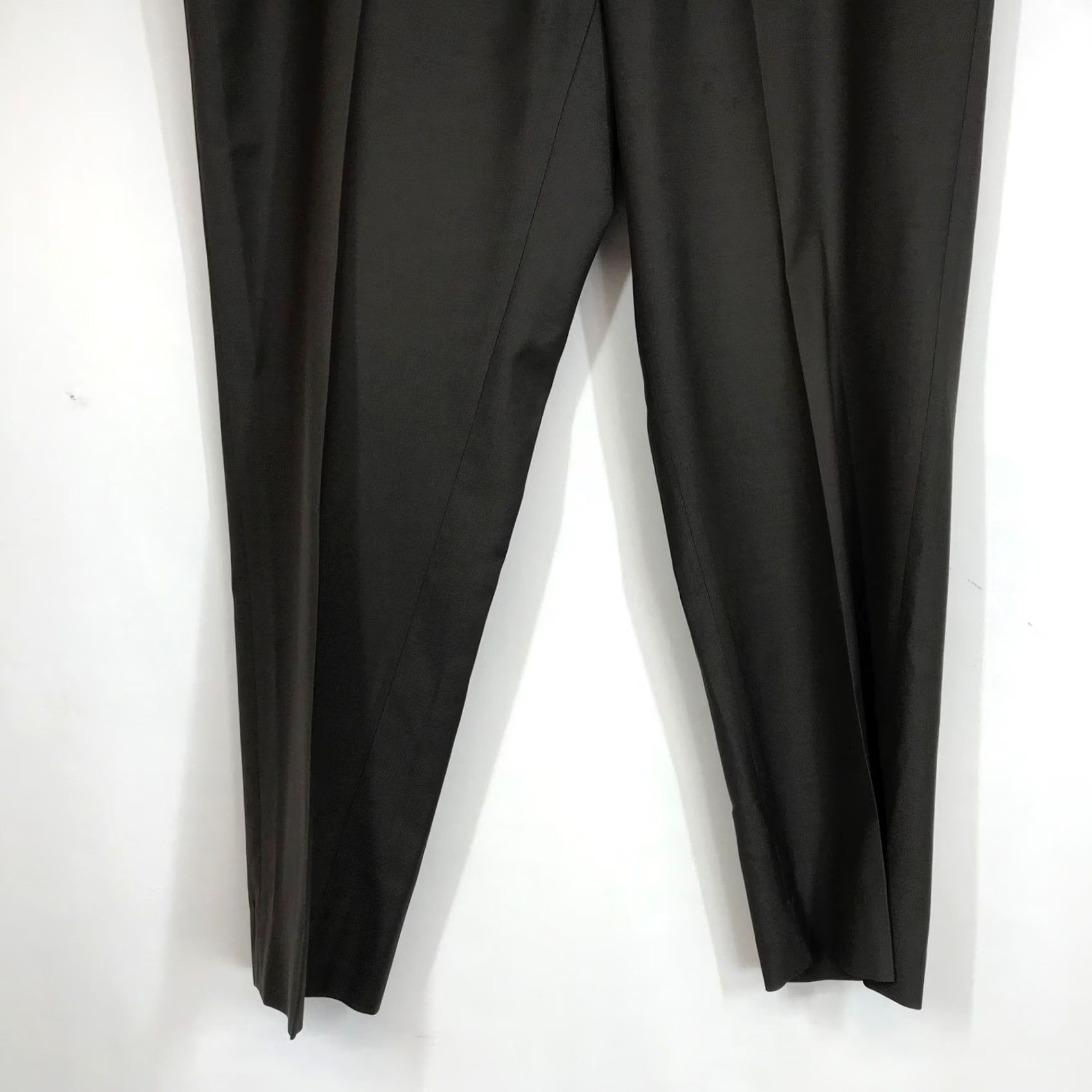 Vintage JB Britches Mens Dress Pants Dark Taupe Wool 40R Torino Size US 40 / EU 56 - 3 Thumbnail