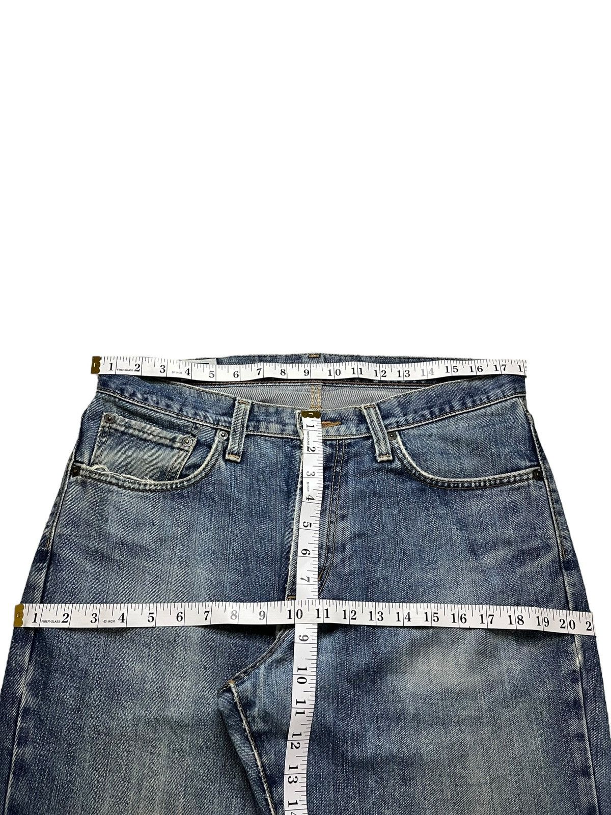 Edwin Vintage Japanese Edwin Blue Wash Western Style Baggy Jeans Size US 36 / EU 52 - 12 Thumbnail