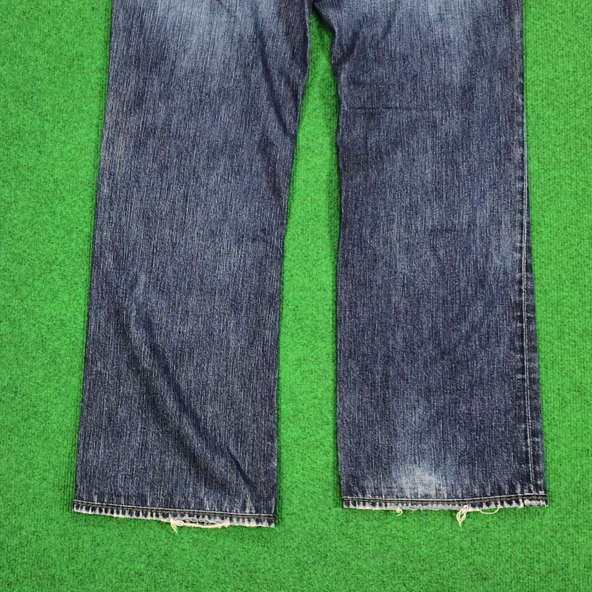 True Religion Vintage True Religion America Distressed Denim Pants Size US 35 - 6 Thumbnail