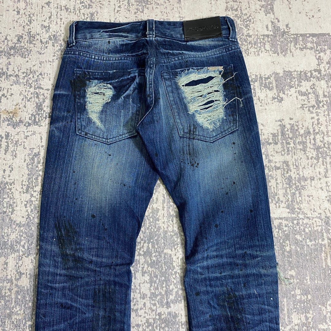 Lip Service Distressed lip service ripped denim Size US 32 / EU 48 - 7 Thumbnail