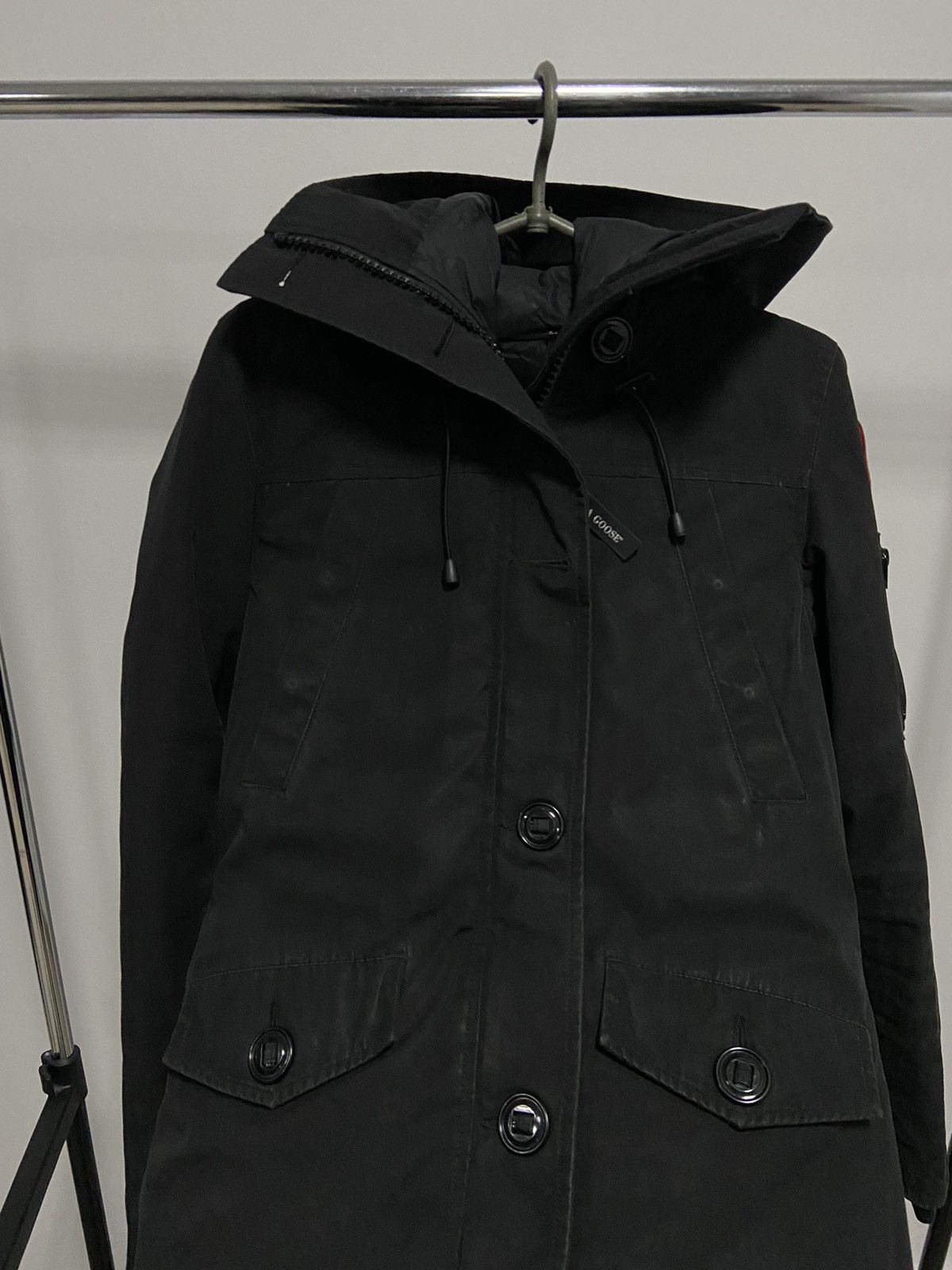 Canada Goose × Vintage Canada Goose Montebello Jacket Hood Vintage Puffer Size S / US 4 / IT 40 - 12 Thumbnail