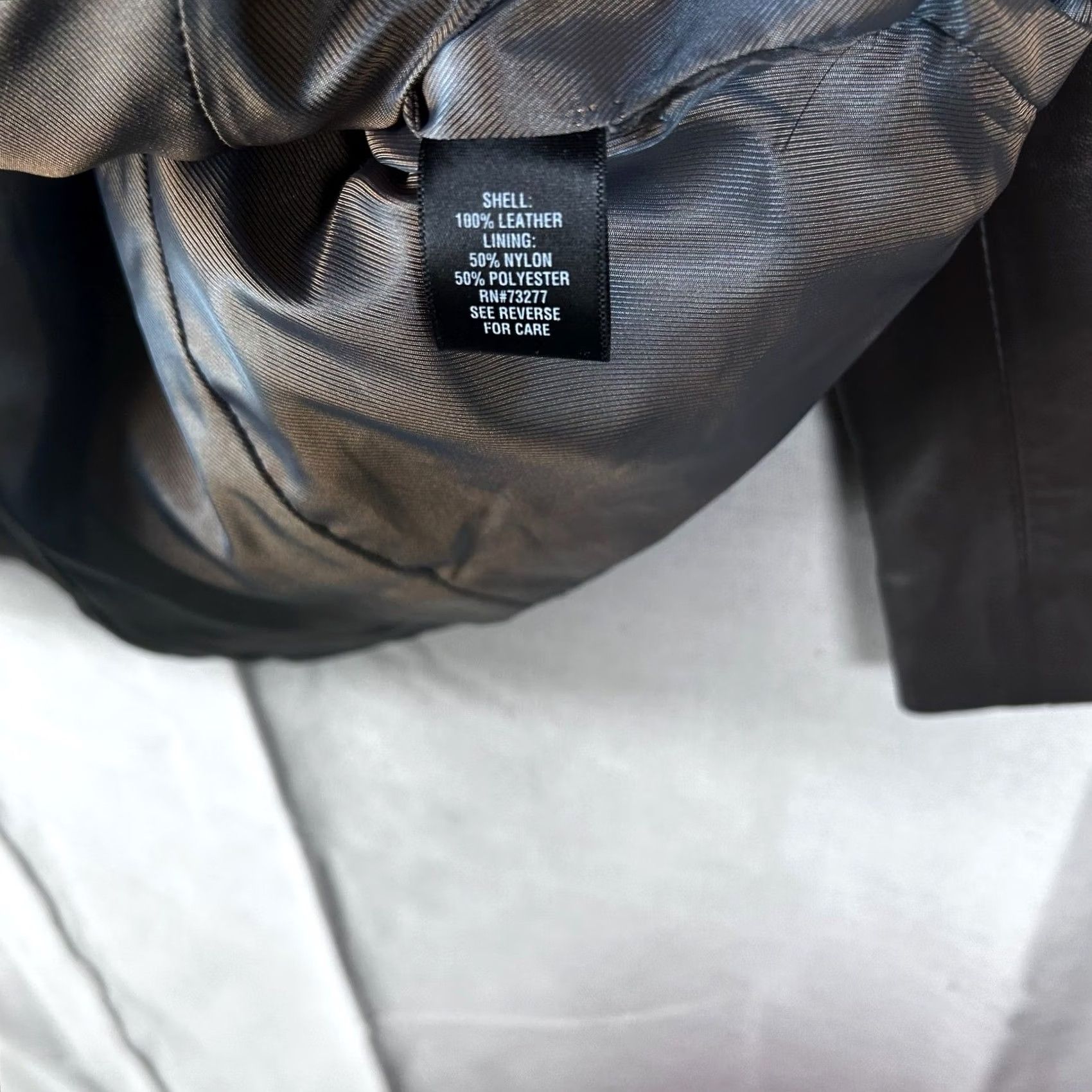 Croft & Barrow Croft & Barrow Womens Lambskin Leather Blazer 3-Button Coat Jacket Brown Size S Size S / US 4 / IT 40 - 4 Thumbnail