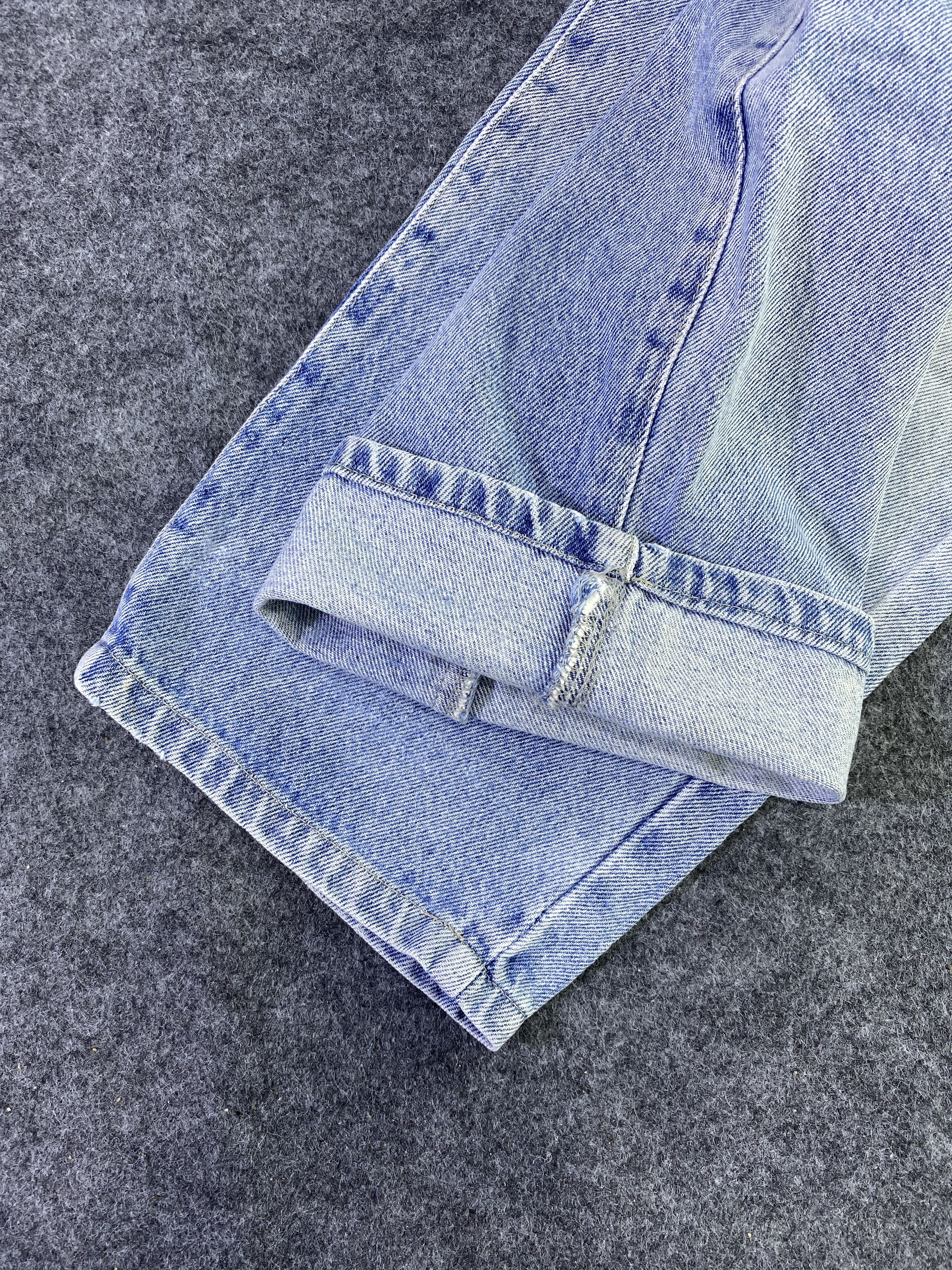 Versace Versace Distressed Blue Wash Jeans - J957 Size US 27 - 16 Thumbnail