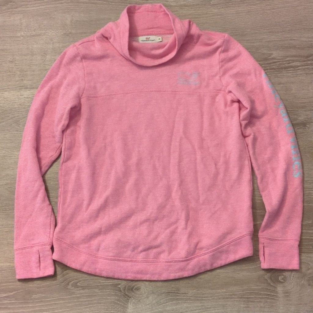Vineyard Vines Vineyard vines long sleeve pink and blue top size XS Size XS / US 0-2 / IT 36-38 - 1 Thumbnail