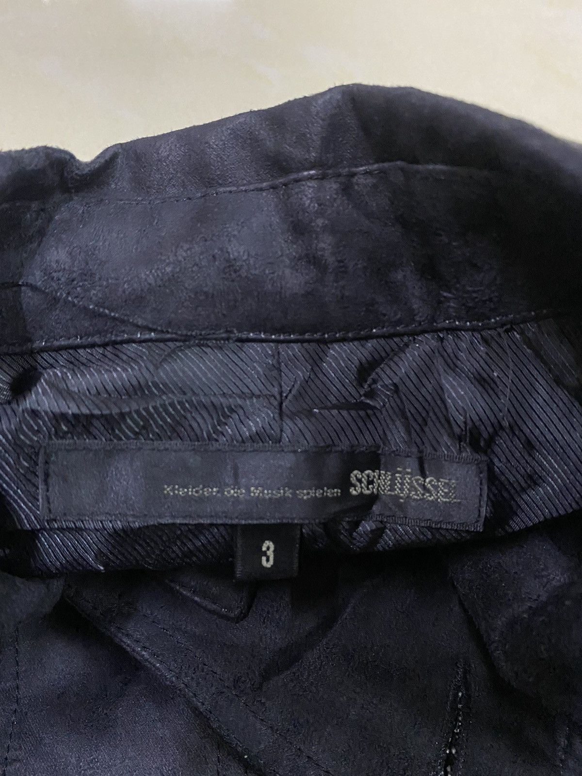 If Six Was Nine Schlussel Punk Bondage Suede Cotton Jacket Size US M / EU 48-50 / 2 - 10 Thumbnail