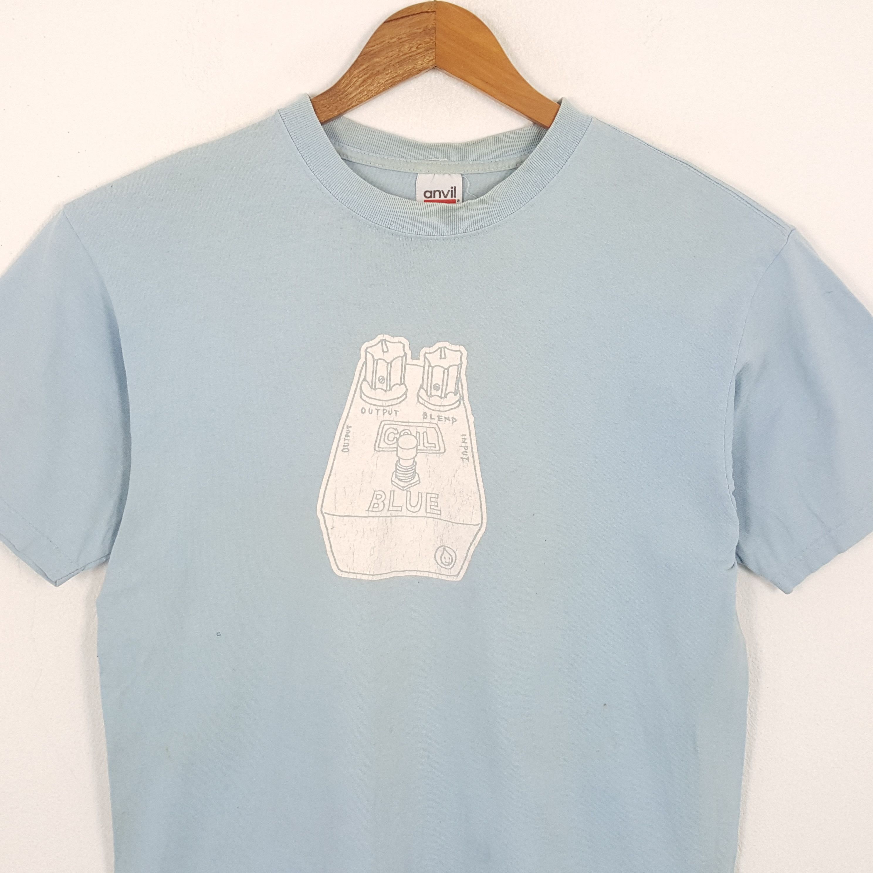 Vintage Vintage COIL BLUE American band T-Shirts Size US L / EU 52-54 / 3 - 2 Thumbnail