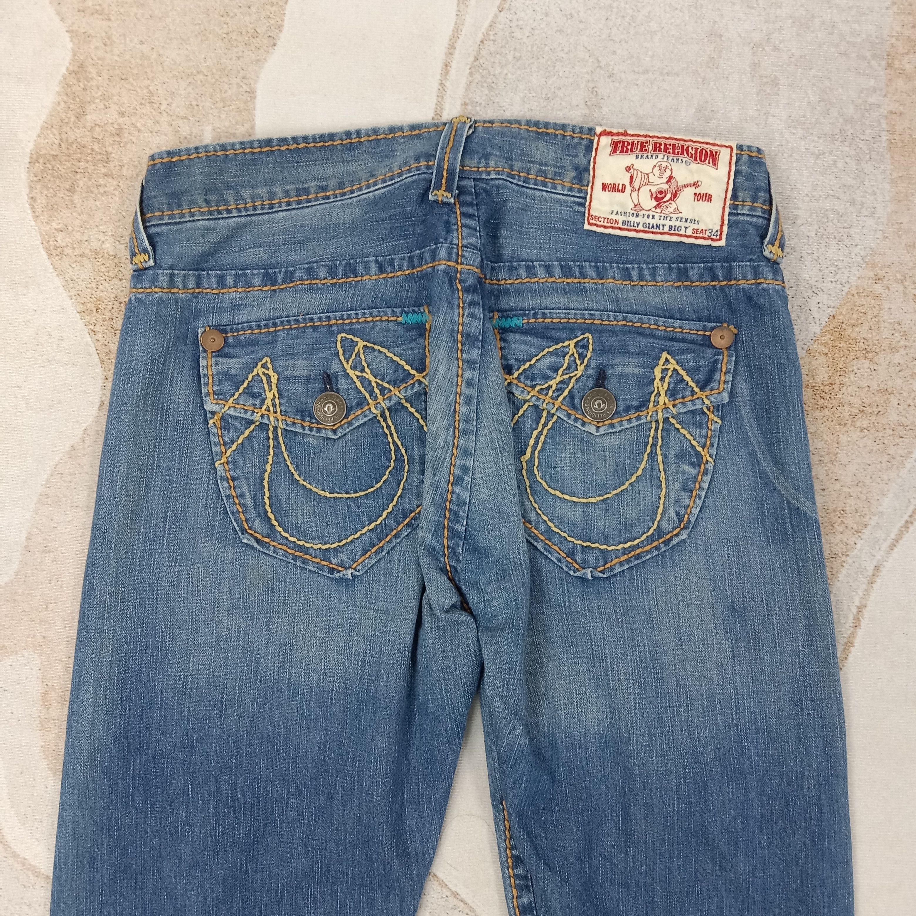 True Religion True Religion American Style Denim Jeans C258N10 Size US 33 - 2 Thumbnail