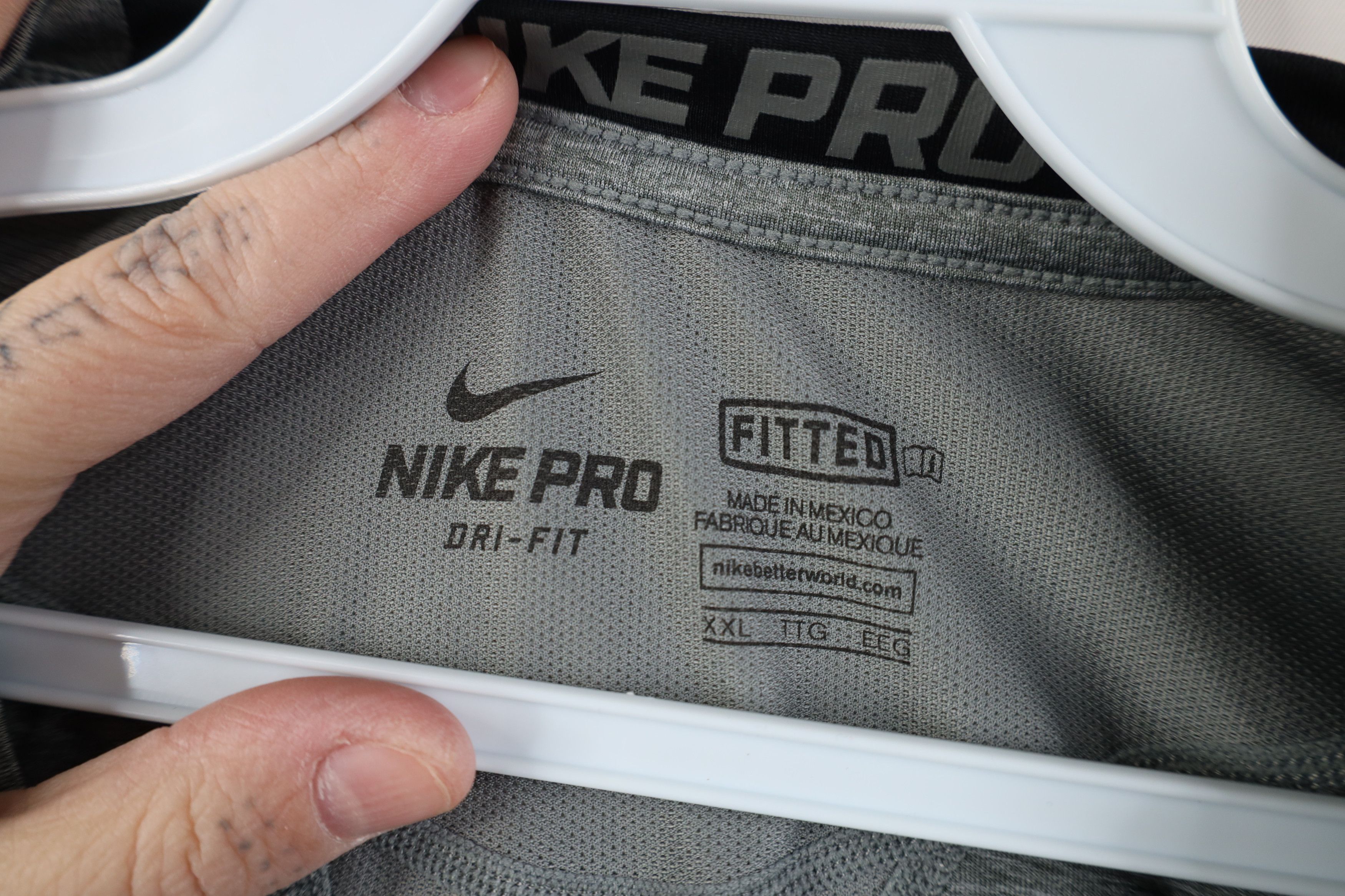 Nike Nike Pro Combat Compression Training Short Sleeve T-Shirt Size US XXL / EU 58 / 5 - 7 Thumbnail