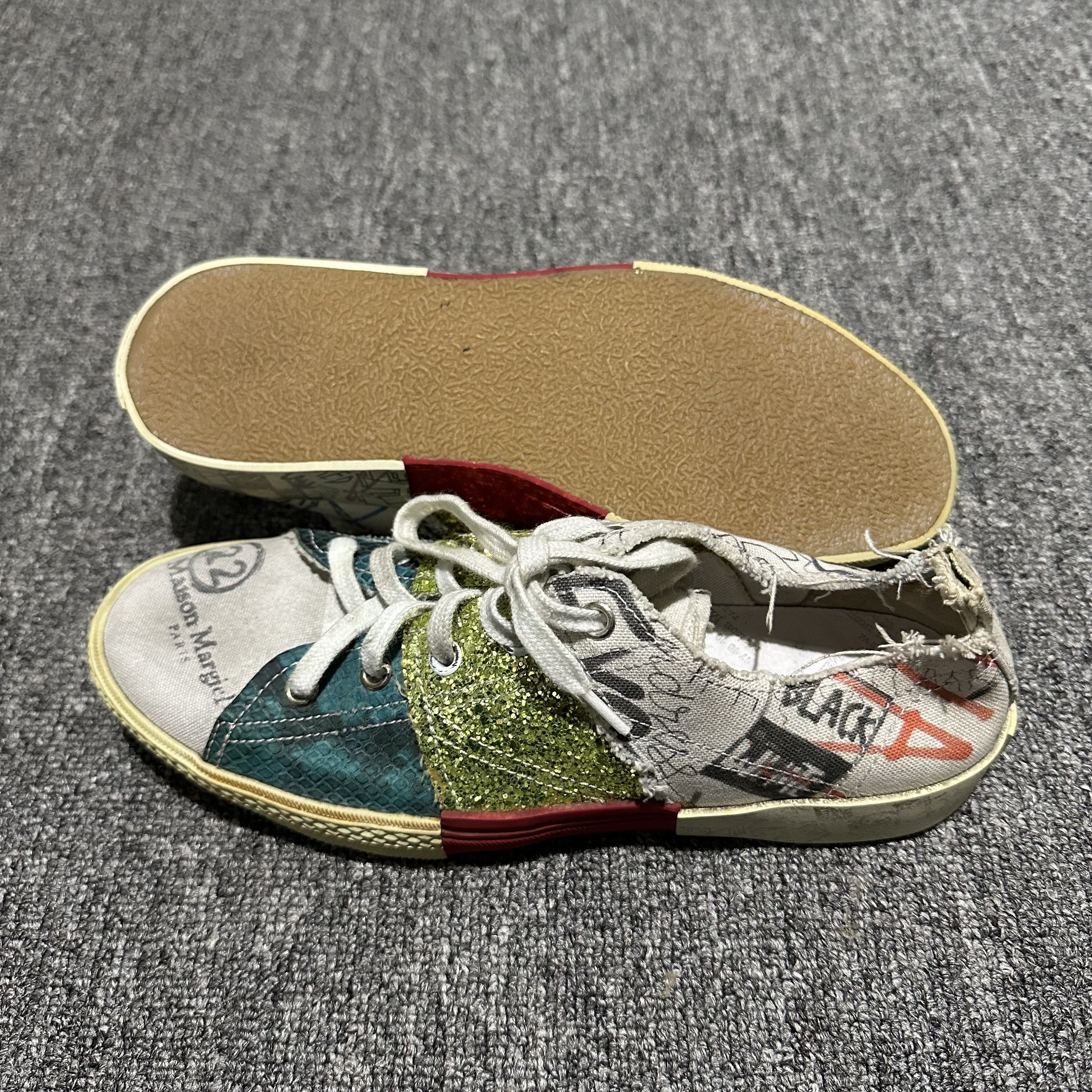 Maison Margiela Maison Margiela Patchwork Shoes Size US 5.5 / EU 38 - 6 Thumbnail