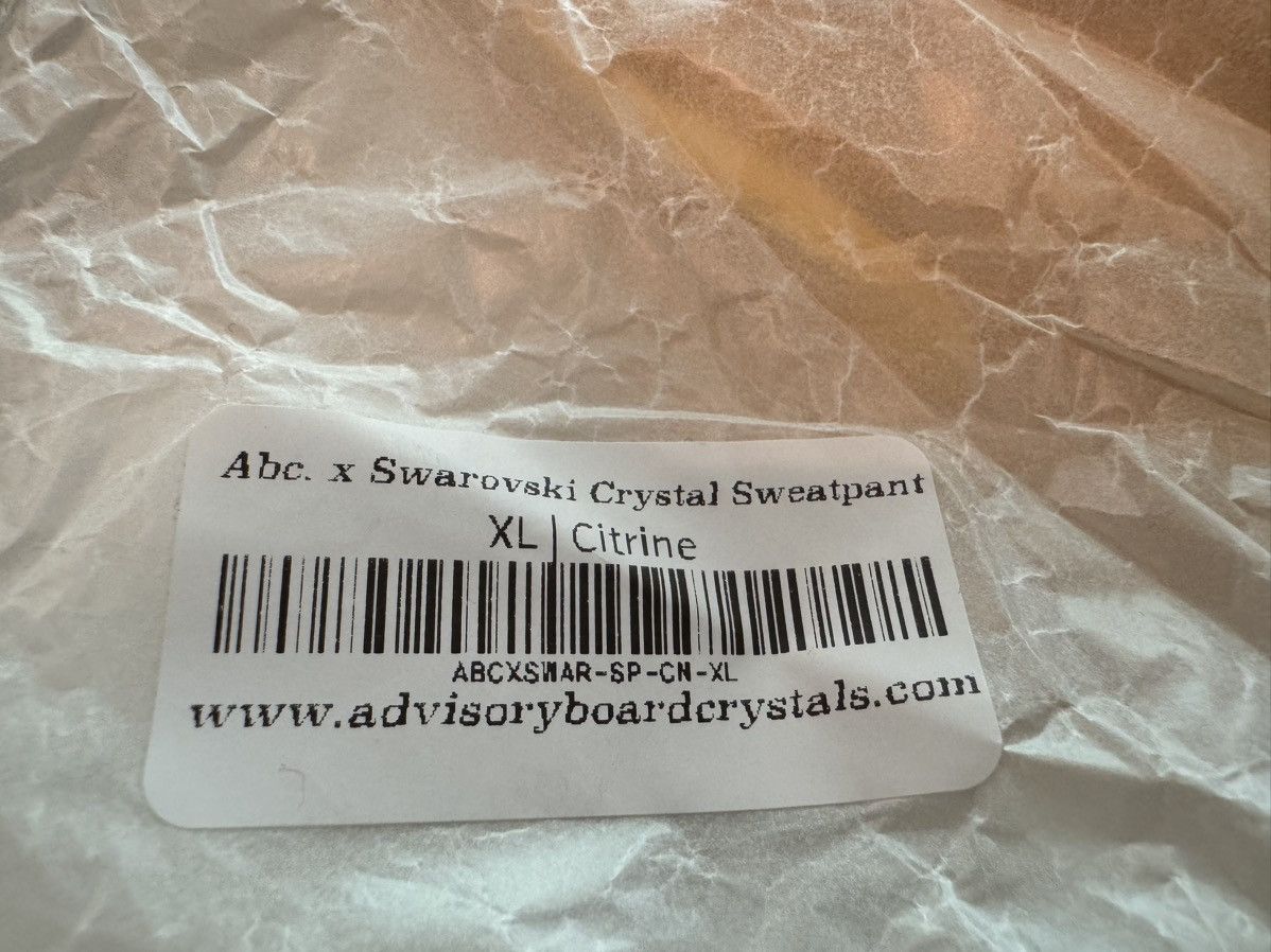 Advisory Board Crystals × Swarovski XL 34, 35 ABC Swavorski Pants Yellow 123 Joggers Sweatpants Size US 34 / EU 50 - 23 Thumbnail