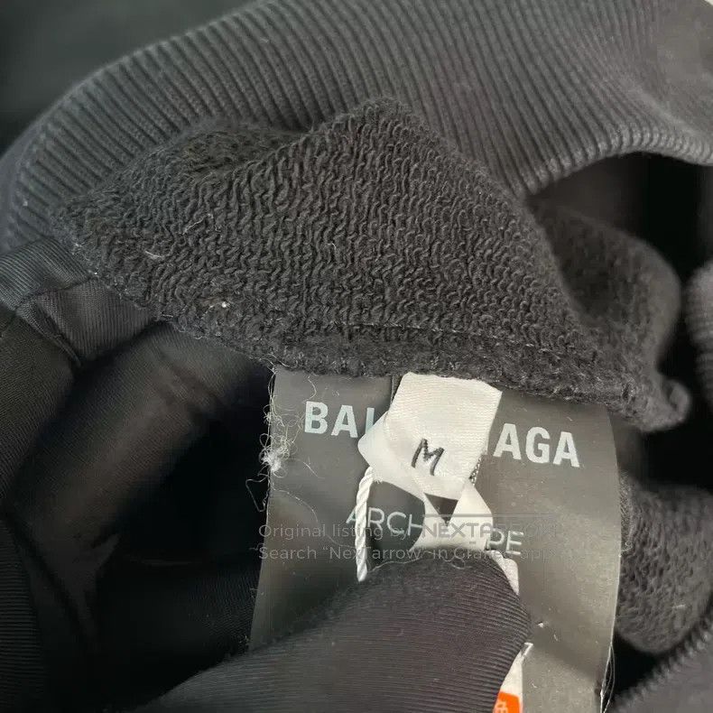 Balenciaga Balenciaga Black Hoodie Size US M / EU 48-50 / 2 - 7 Thumbnail