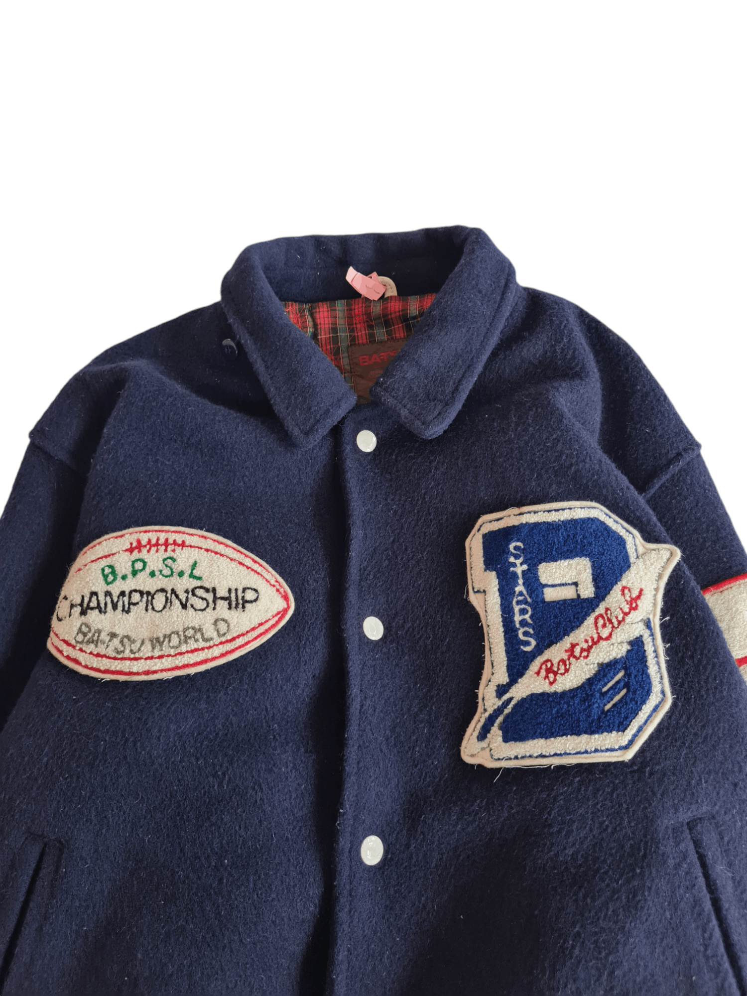 Japanese Brand Rare Vtg 56s Ba-Tsu Wool Varsity Jacket Championship Size US M / EU 48-50 / 2 - 7 Thumbnail