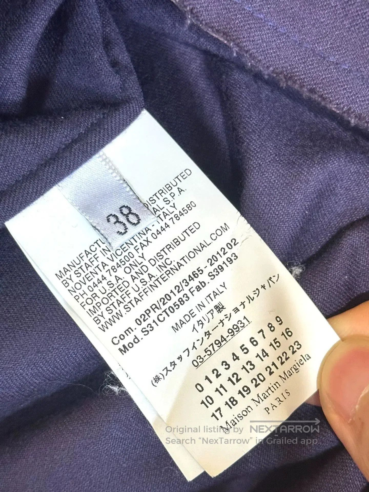 Maison Margiela Maison Martin Margiela 2012AW Ripped Top. Size S / US 4 / IT 40 - 6 Thumbnail