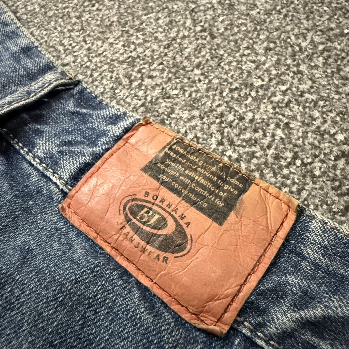 Japanese Brand 🔥🇯🇵 Vintage y2k Hand Printed Ronin Bj Jeans Karakuri Size US 30 / EU 46 - 10 Thumbnail