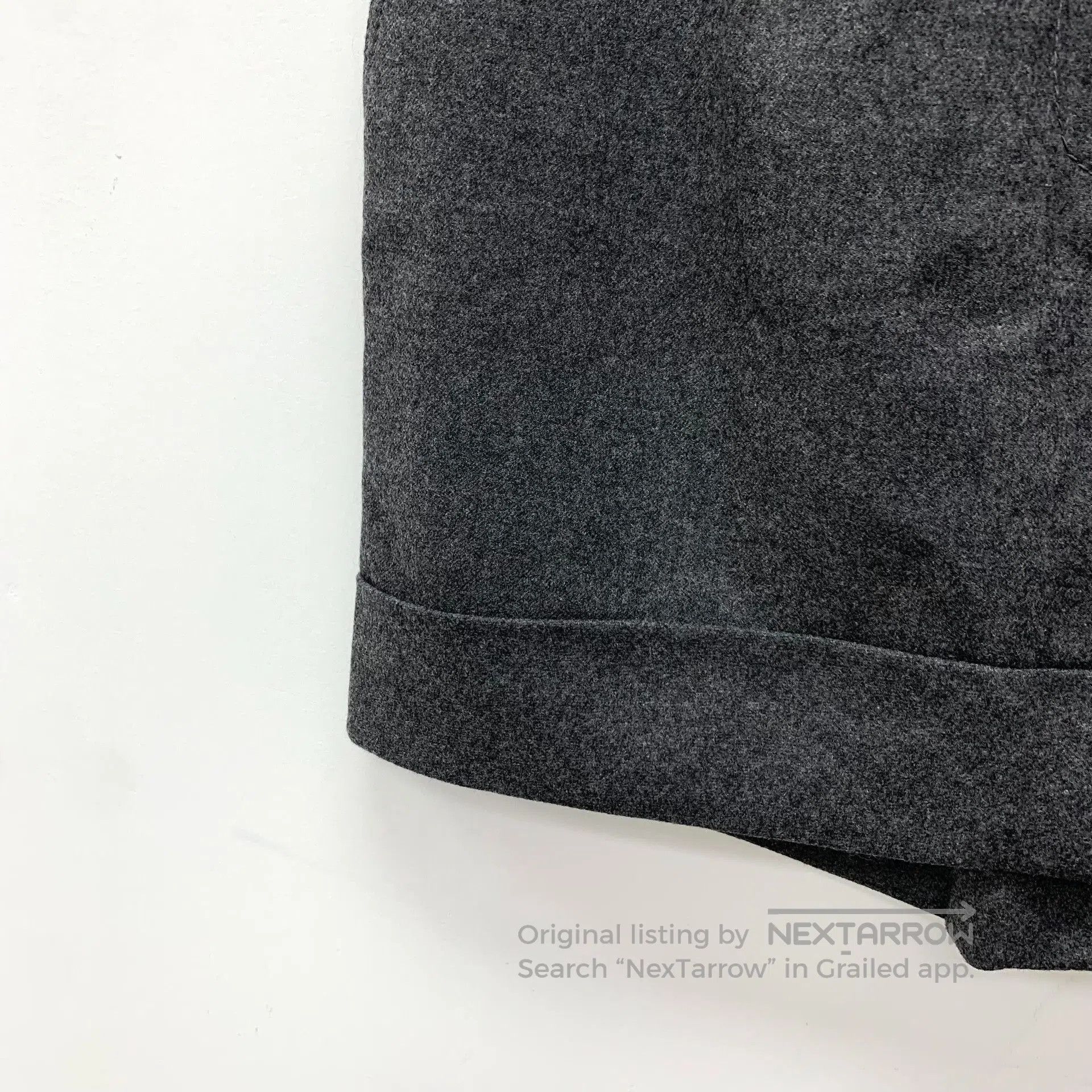 Brunello Cucinelli Brunello Cucinelli Wool Beaded Belt Skirt. Size 37" - 4 Thumbnail