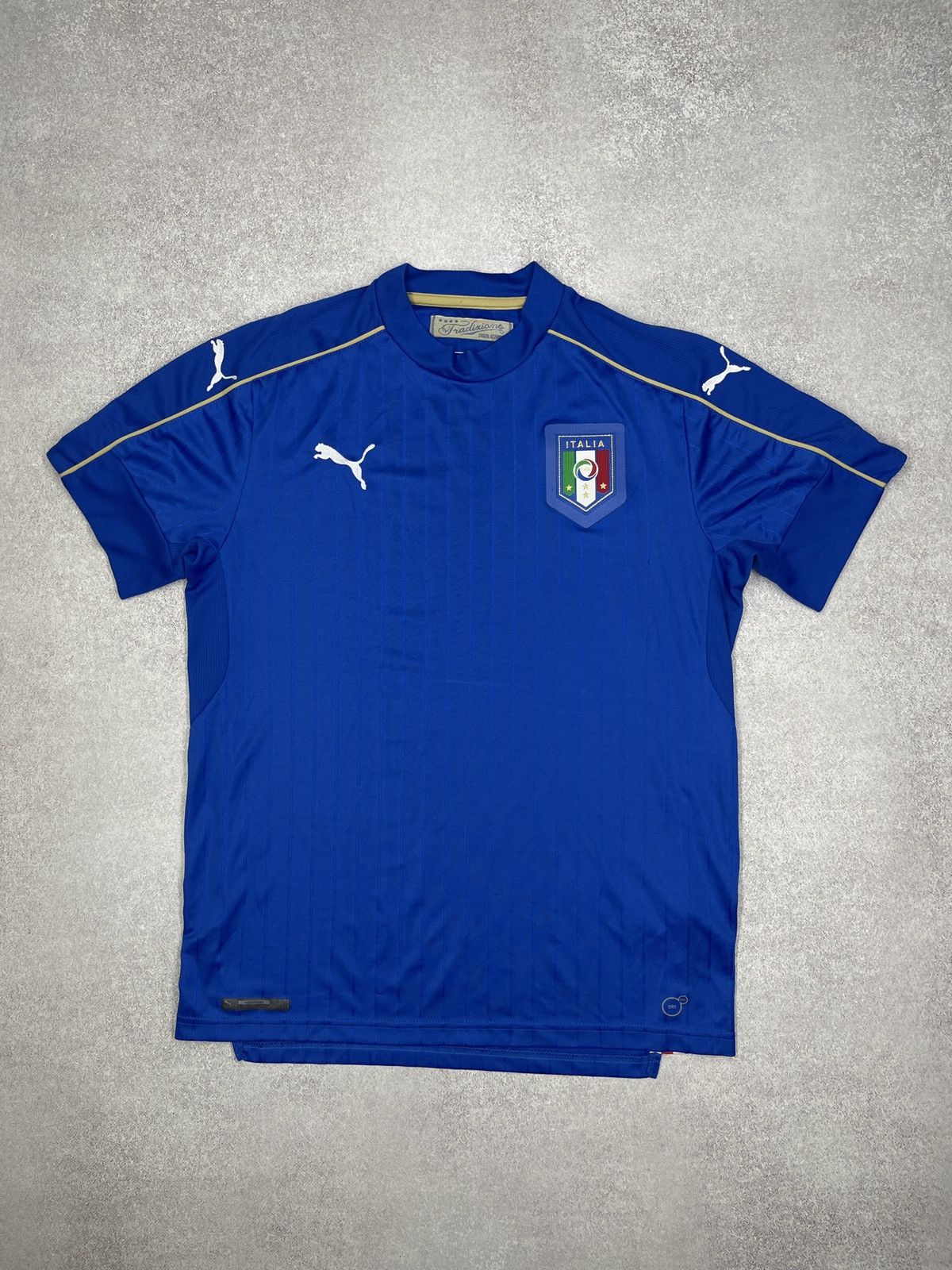 Puma × Vintage Vintage Puma Italy Forza Azzuri Soccer Jersey Football Club Size US M / EU 48-50 / 2 - 2 Thumbnail