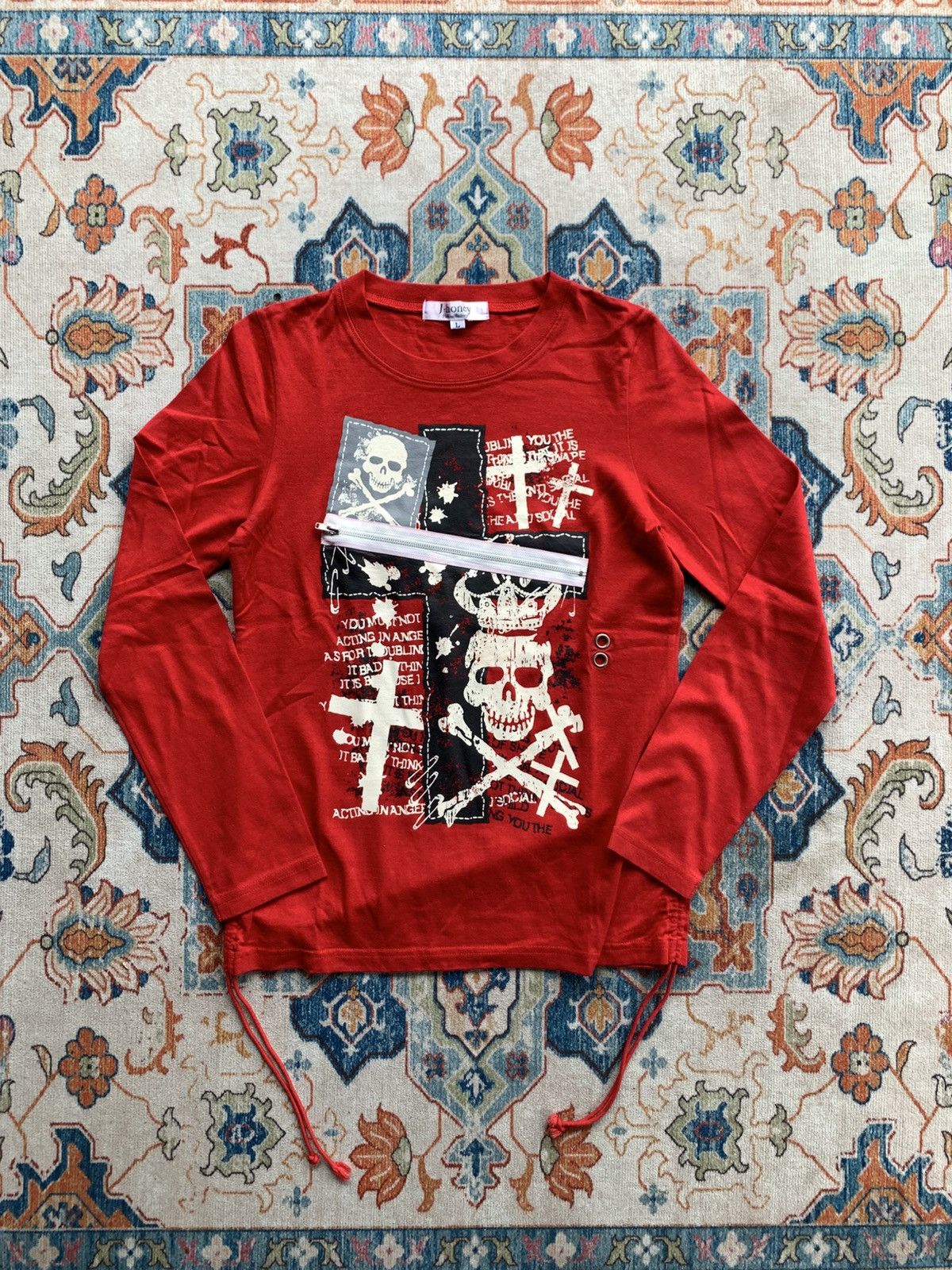 Japanese Brand Vkei 2000s japanese archive poem if six was nine punk gothic Size US S / EU 44-46 / 1 - 2 Thumbnail