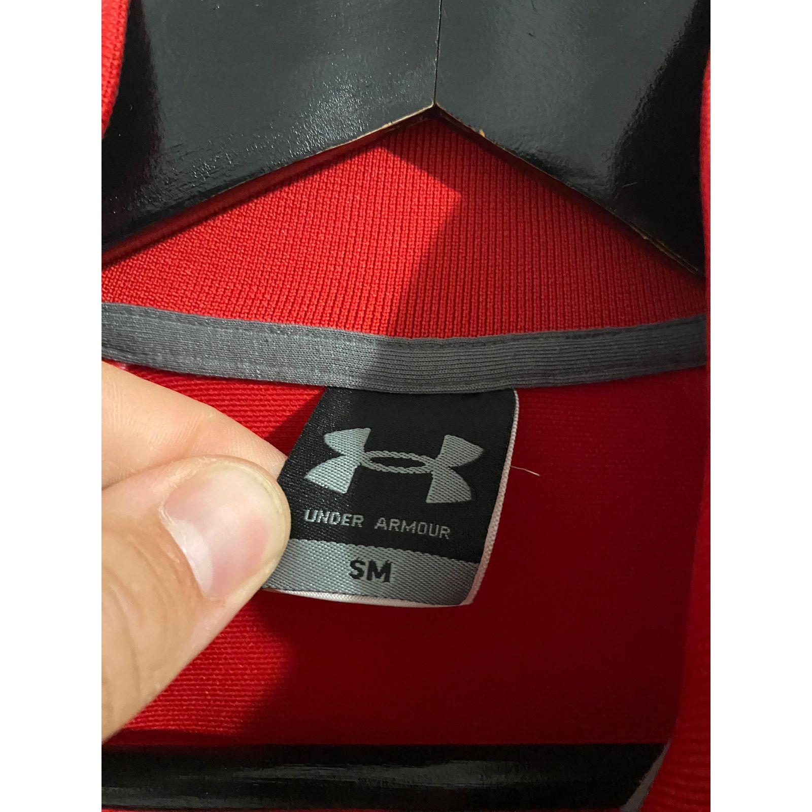 Under Armour St. John's University Johnnies Red Under Armour Zip-Up Sz S Size US S / EU 44-46 / 1 - 3 Thumbnail