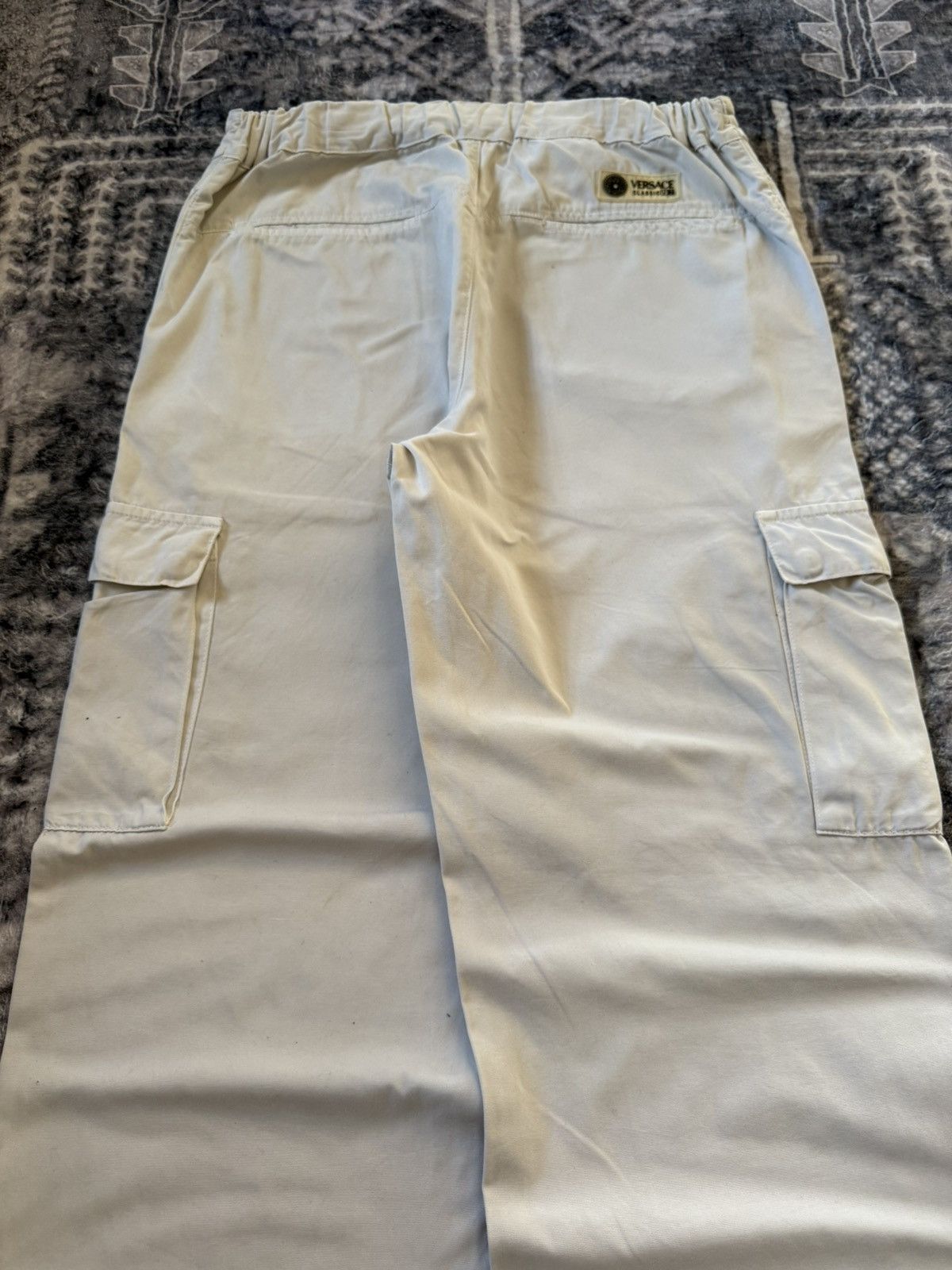 Versace Versace Classic V2 Wide Cargo Pants Italian Made Size US 30 / EU 46 - 10 Thumbnail