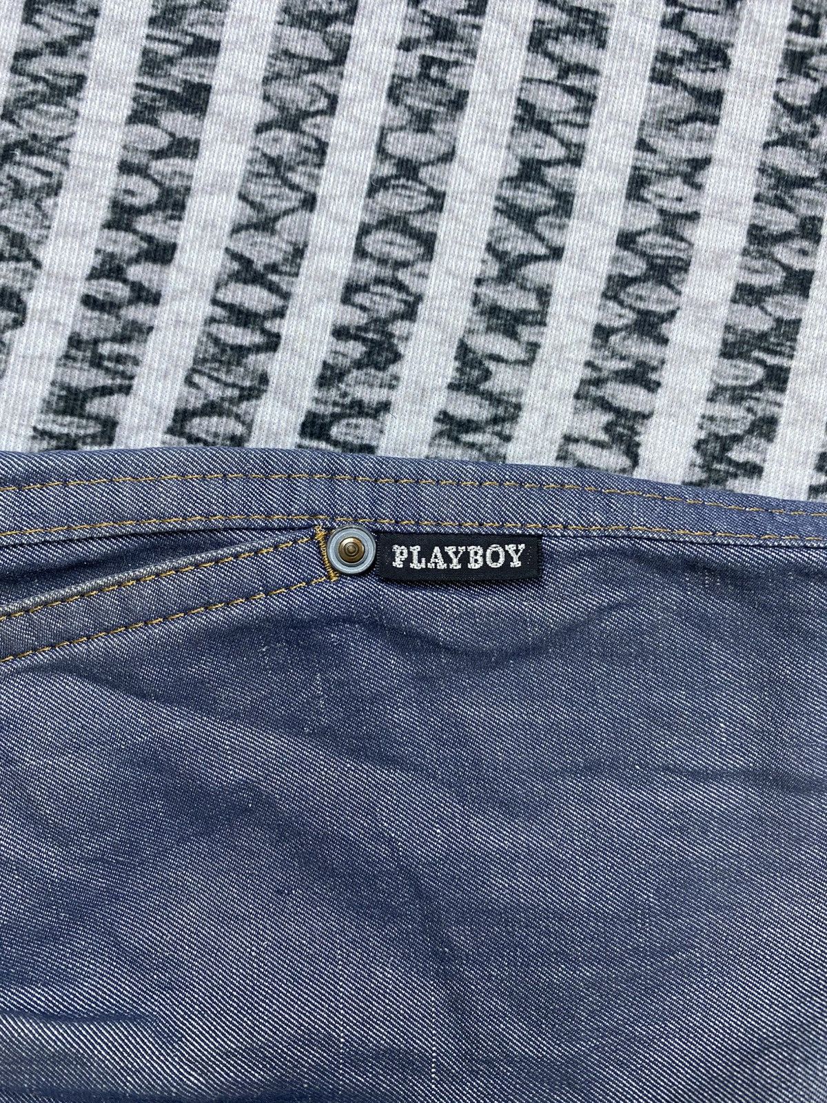 Playboy Rare❗️Vintage 90s Playboy Sport Faded Pants Size US 29 - 15 Thumbnail