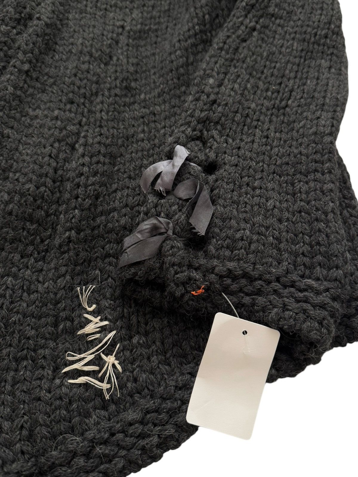 Greg Lauren 2012 OG “The Chunky Loner” Knitter Jacket (Cashmere Alpaca) Size US XS / EU 42 / 0 - 5 Thumbnail