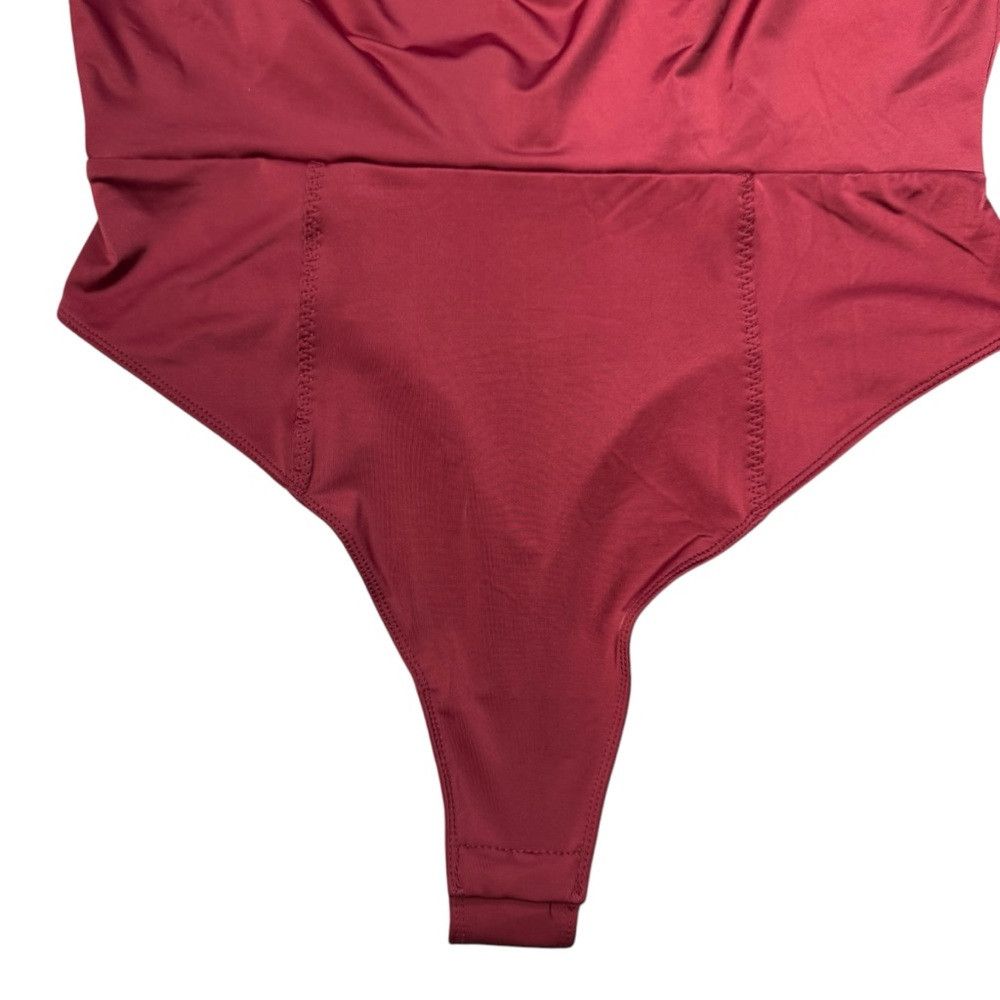Free People NWT New Free People When And Where Dark Red Cowl Neck Bodys Size S / US 4 / IT 40 - 5 Thumbnail