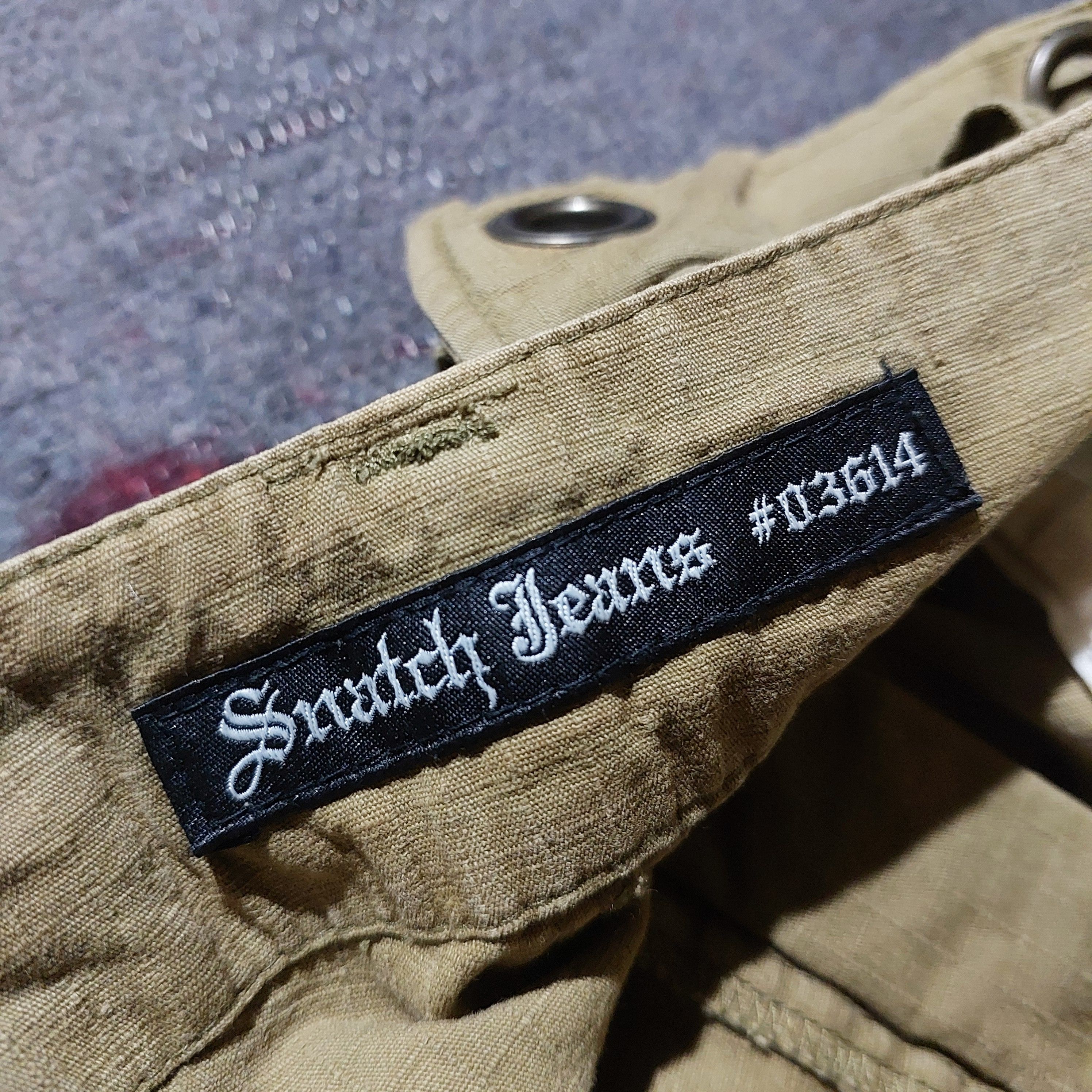 GOA Snatch Jeans #03614 Japanese cargo pants Size US 29 - 12 Thumbnail