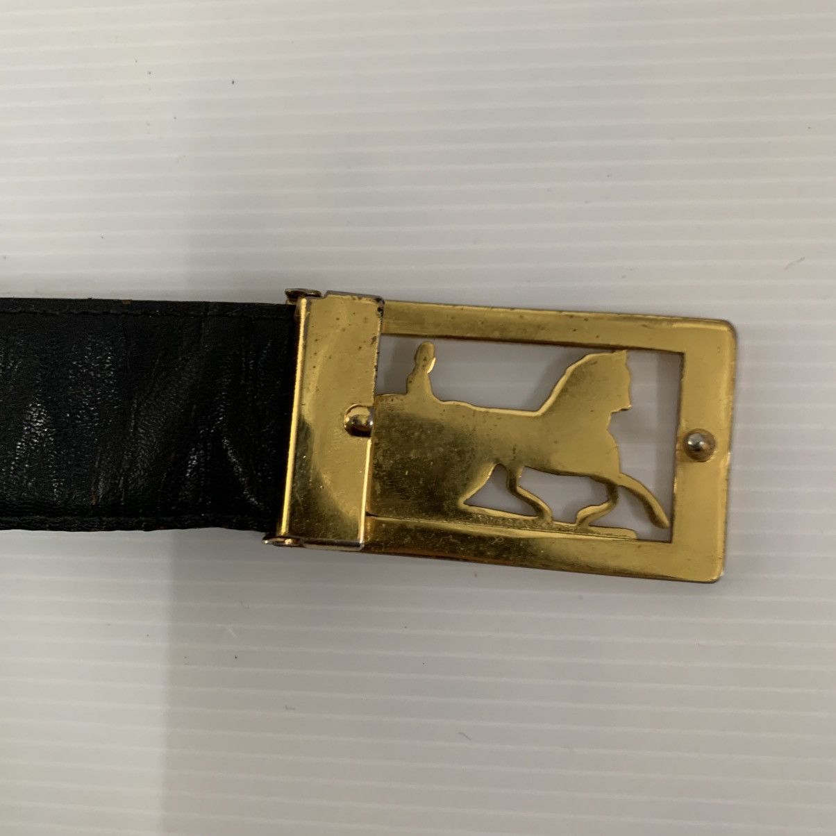 Celine Celine Vintage Leather Belt Size ONE SIZE - 9 Thumbnail