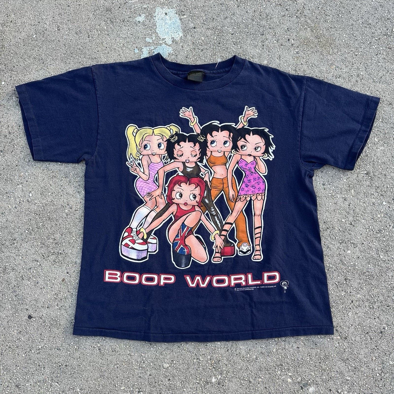Vintage Vintage 1998 Changes Betty Boop World Spice Girls Parody Tee Size US L / EU 52-54 / 3 - 1 Thumbnail