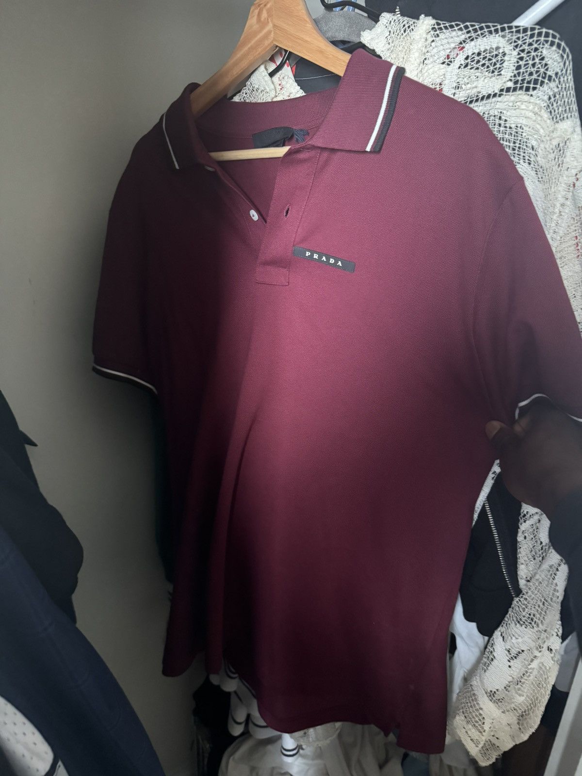 Prada Prada logo shortsleeve Size US XL / EU 56 / 4 - 1 Thumbnail