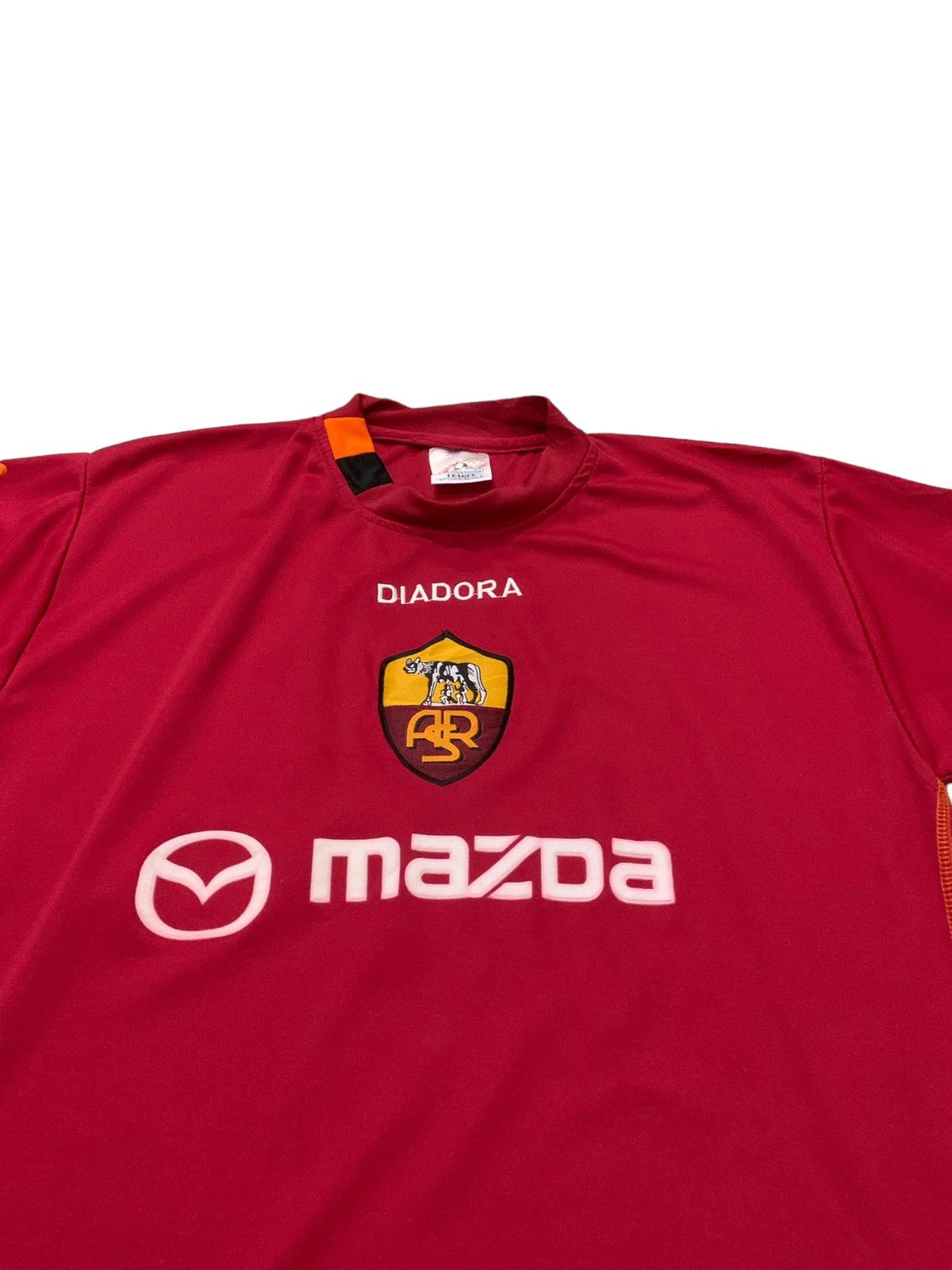 Diadora × Vintage Vintage As Roma Soccer Jersey 2003/04 Size US L / EU 52-54 / 3 - 4 Thumbnail