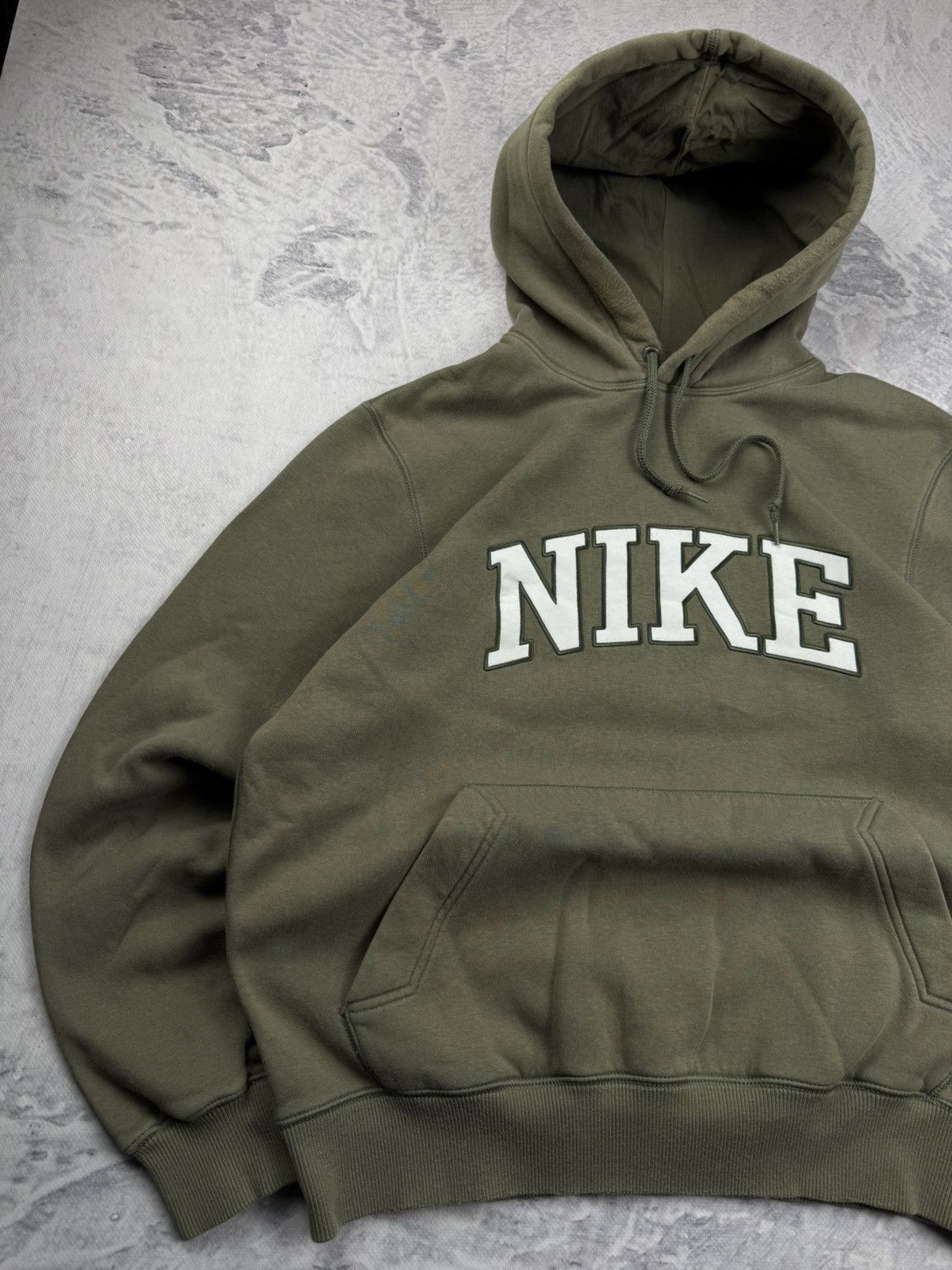 Nike × Vintage NIKE VINTAGE CENTER LOGO OVERSIZE BOXY HOODIE Size US M / EU 48-50 / 2 - 2 Thumbnail