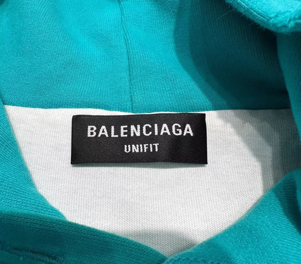 Balenciaga Balenciaga Lake Green Big Destruction Hoodie2412-Nextarrow Size US L / EU 52-54 / 3 - 3 Thumbnail