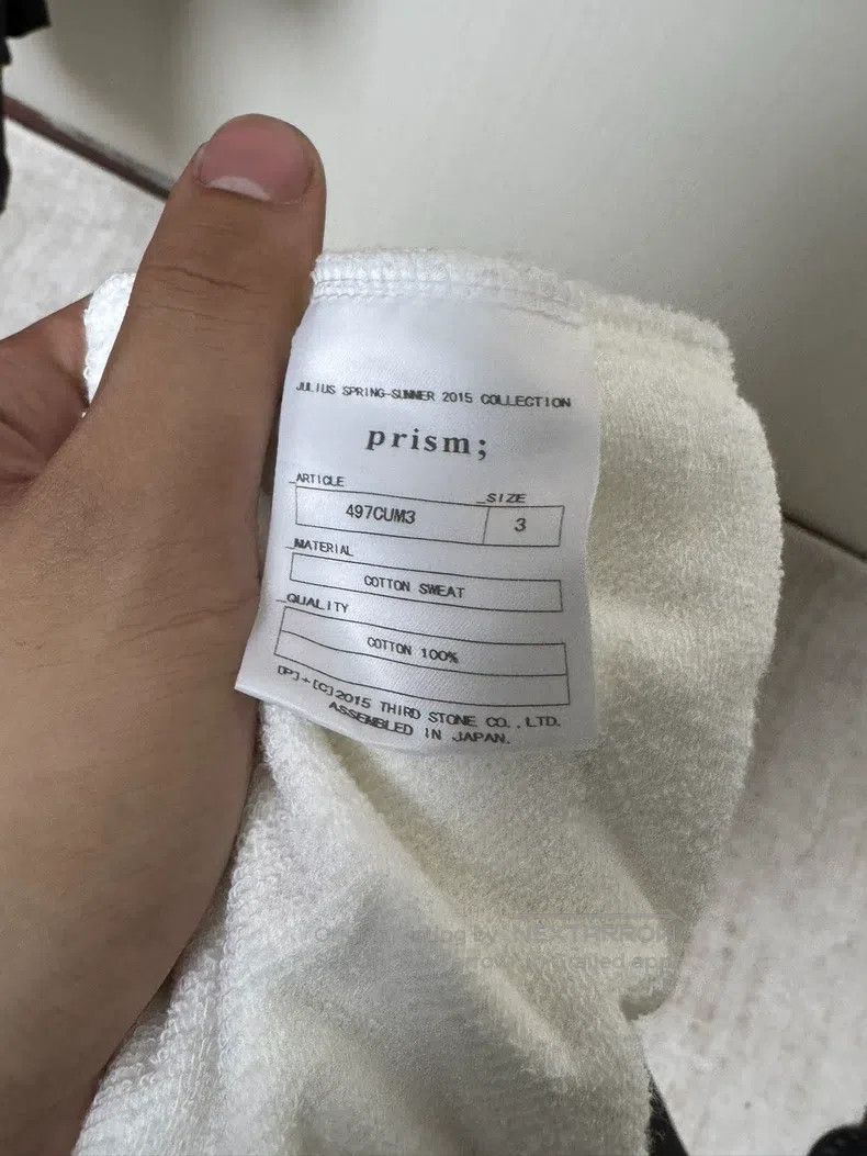 Julius Julius Long White Wizard Hat Size US L / EU 52-54 / 3 - 6 Thumbnail