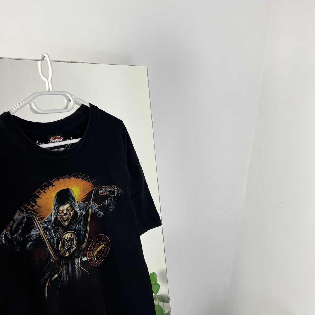 Harley Davidson Vintage Y2K Harley Davidson Dead Skull Sun Faded T-Shirt Size US XXL / EU 58 / 5 - 3 Thumbnail
