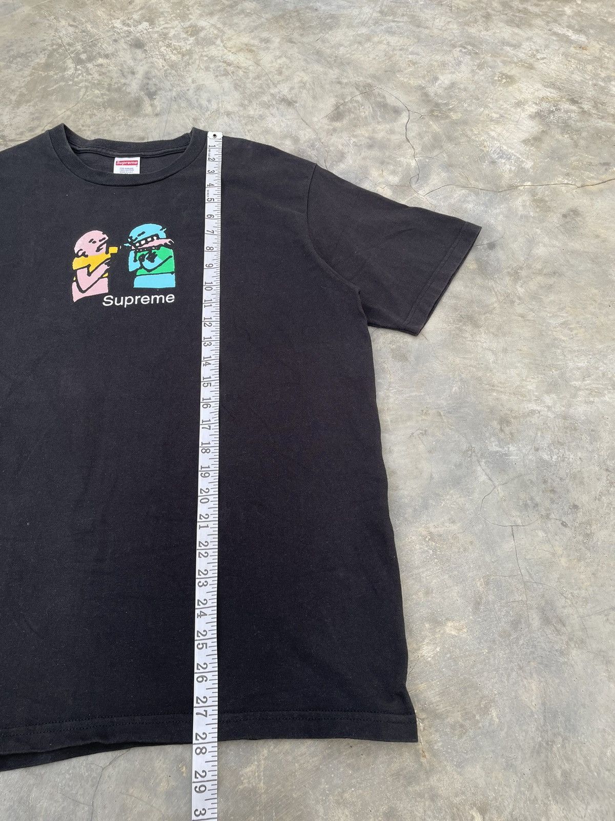 Designer × Supreme FW19 SUPREME Bite Me Tee - Black Size US M / EU 48-50 / 2 - 9 Thumbnail