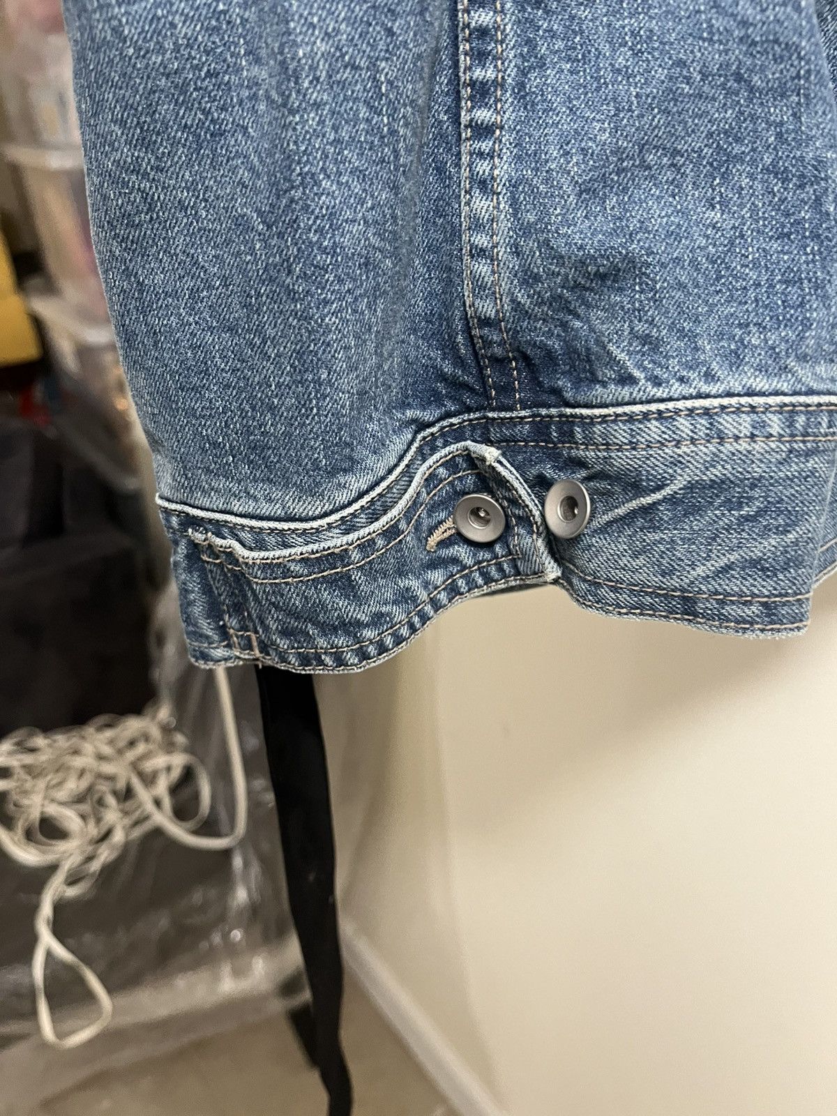 Rick Owens Drkshdw Rick Owens Trucker Denim Jacket Sz S Size US S / EU 44-46 / 1 - 7 Thumbnail