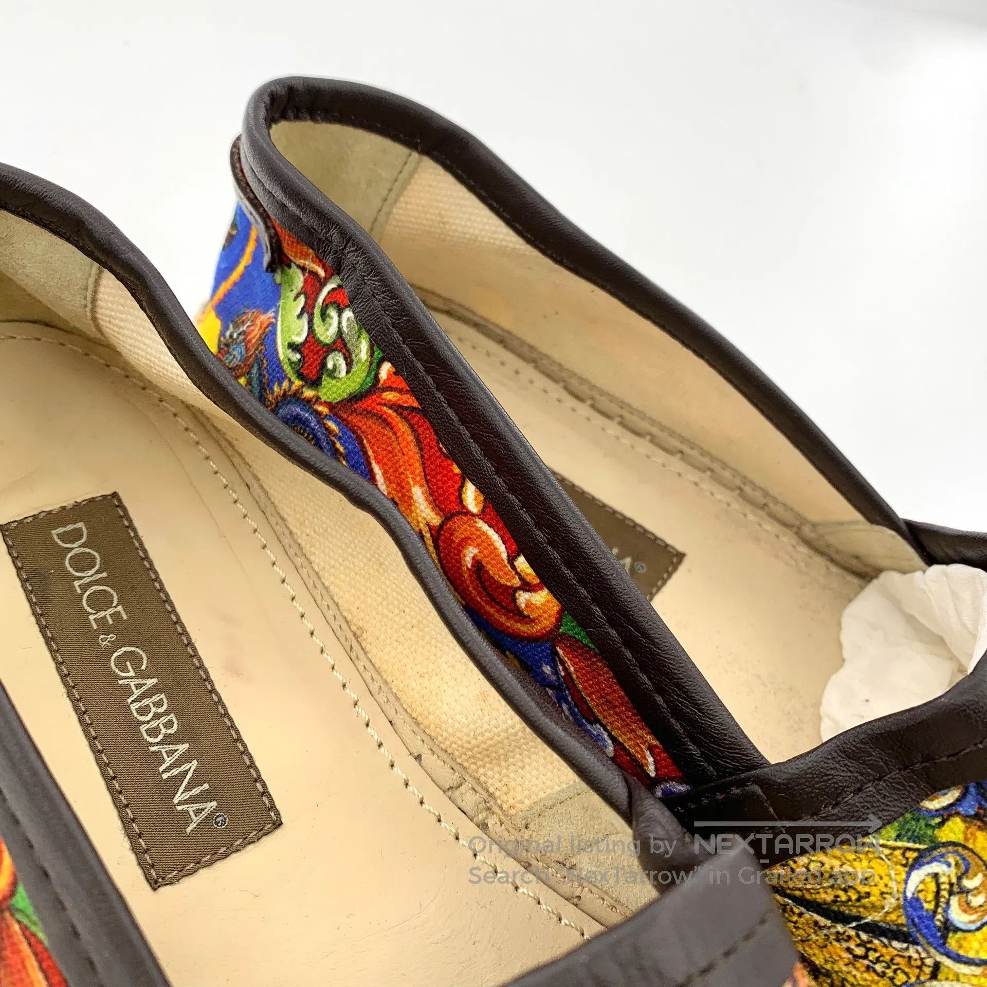Dolce & Gabbana Dolce Gabbana Colorful King Casual Flat Braided Fisherman Size US 6 / EU 39 - 8 Thumbnail