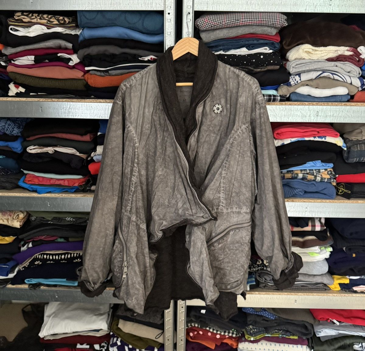 Rundholz Barbara Speer 2size avantgarde relaxed jacket coat overdized Size M / US 6-8 / IT 42-44 - 19 Thumbnail