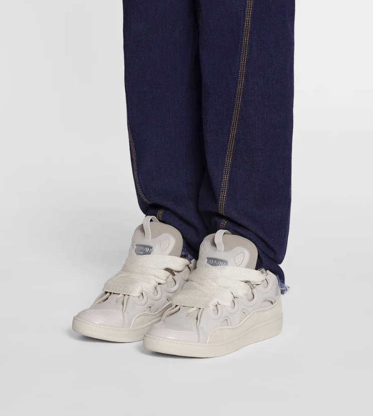Lanvin BNWT SS24 LANVIN BASKET CURB MONOCHROME SNEAKERS PEACH 41 Size US 8 / EU 41 - 12 Thumbnail