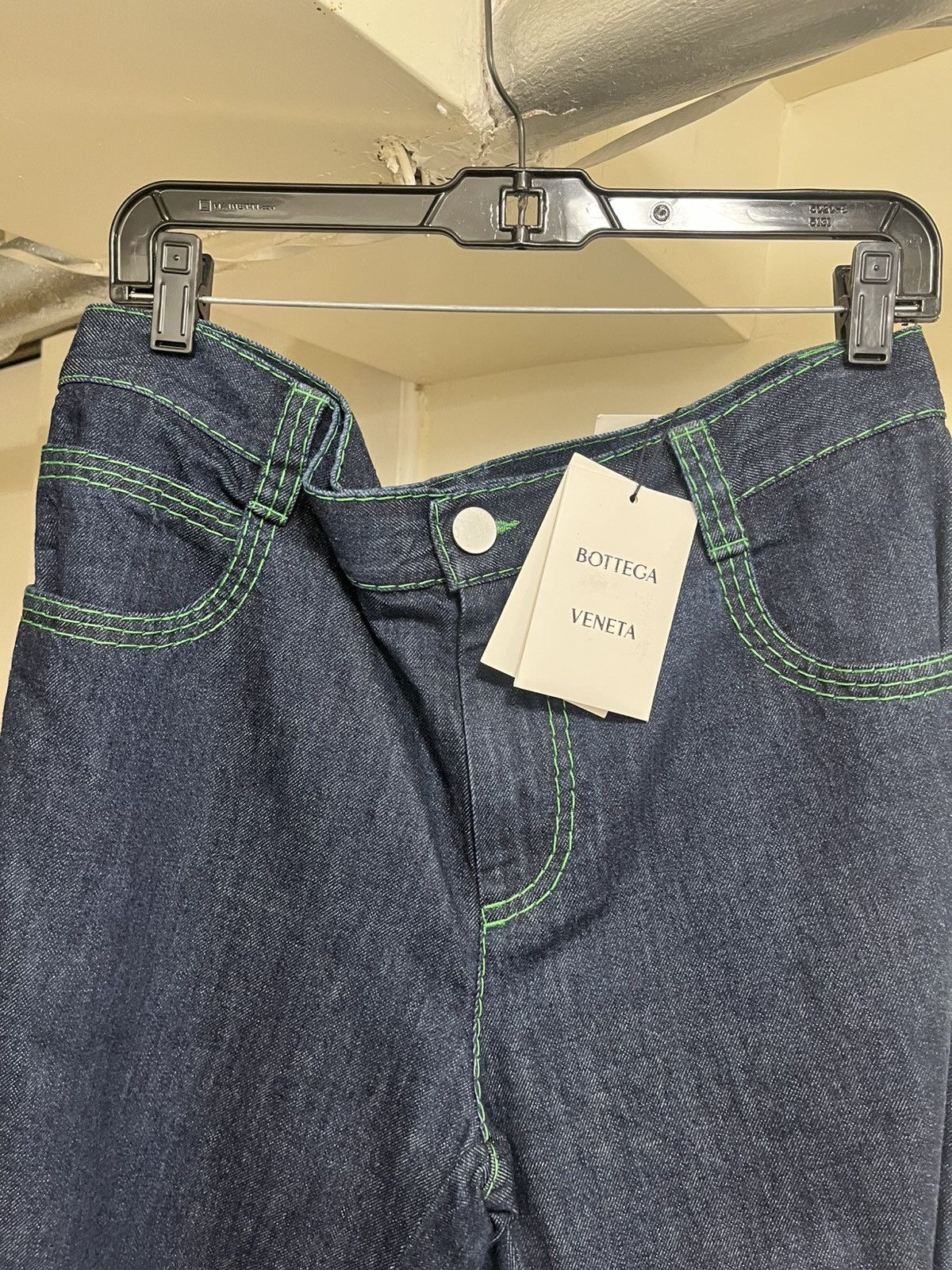 Bottega Veneta Bottega Veneta Topstitch Straight Leg Denim Jeans Sz 50 Size US 34 / EU 50 - 2 Thumbnail